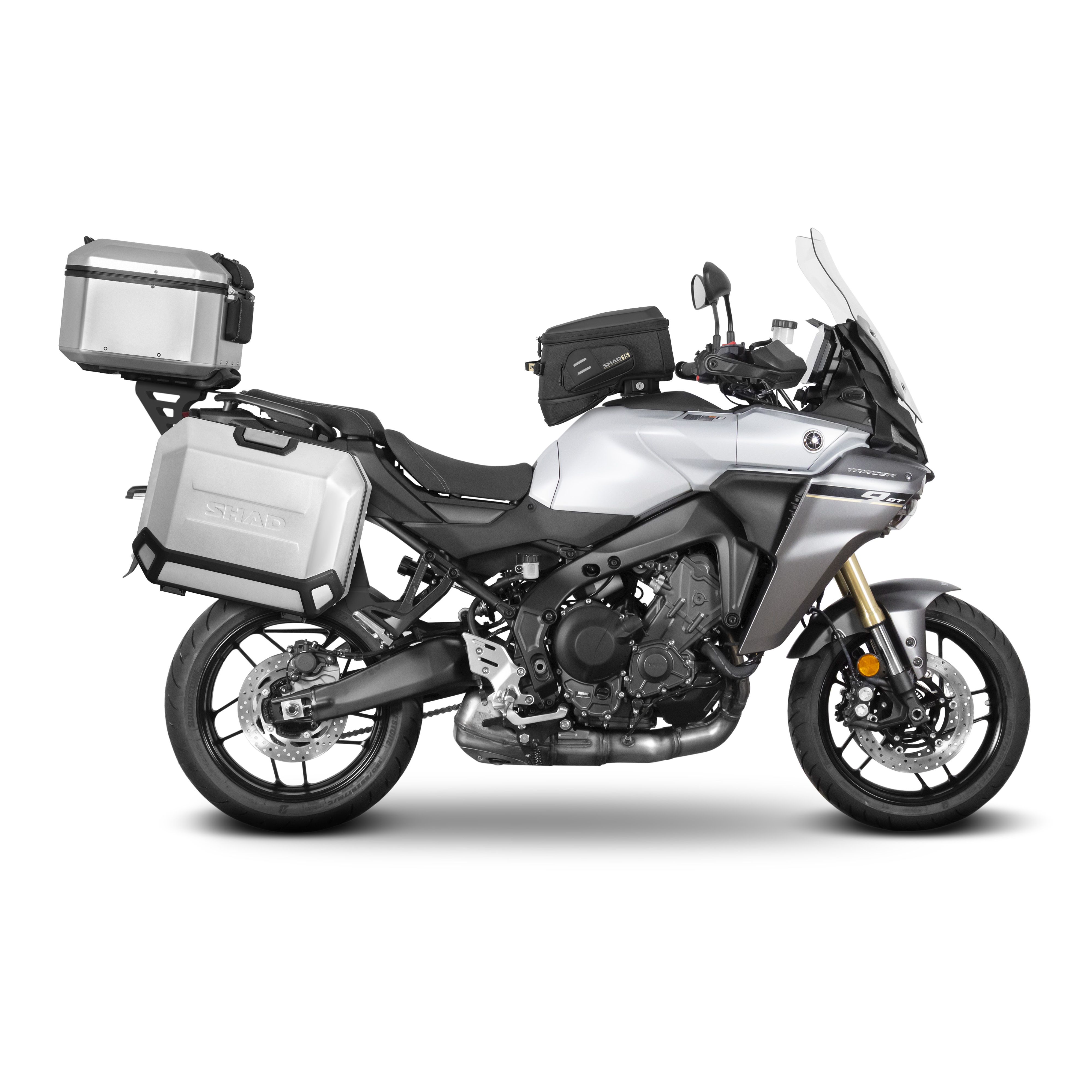 SHAD equipa a la nueva Yamaha Tracer 9 con su gama más versátil de maletas y bolsas