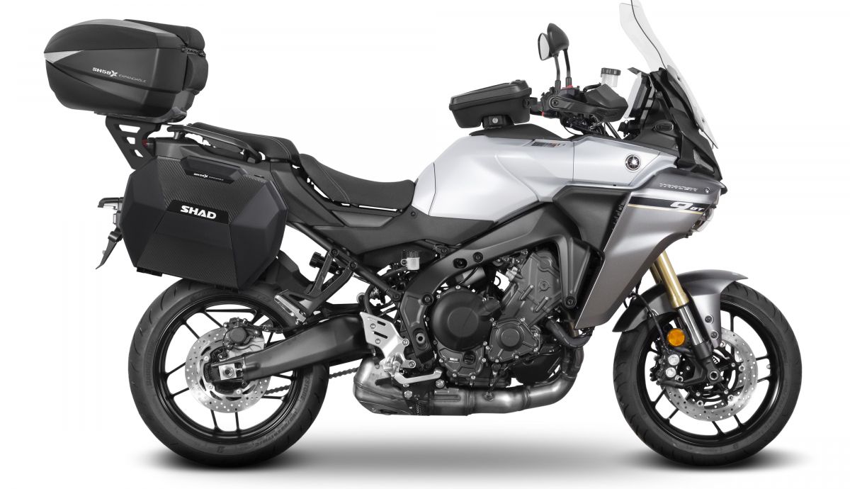 SHAD equipa a la nueva Yamaha Tracer 9 con su gama más versátil de maletas y bolsas
