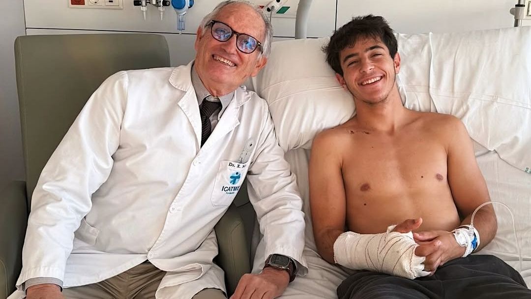 José Antonio Rueda ya ha sido operado de sus múltiples fracturas tras el accidente en Sepang