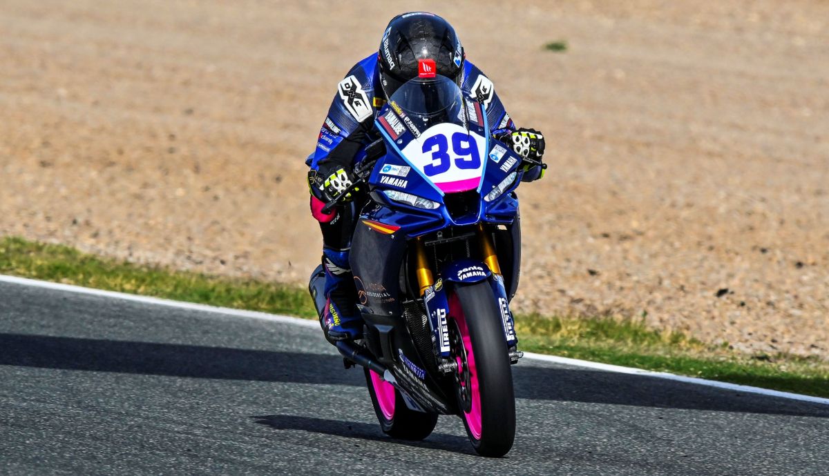 Juan Risueño ha cerrado un año casi perfecto en Supersport 300