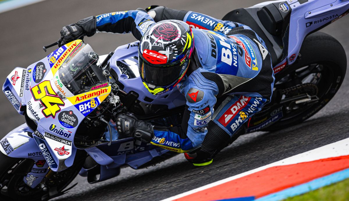 LS2 Thunder GP Aero Replica Fermin Aldeguer accion