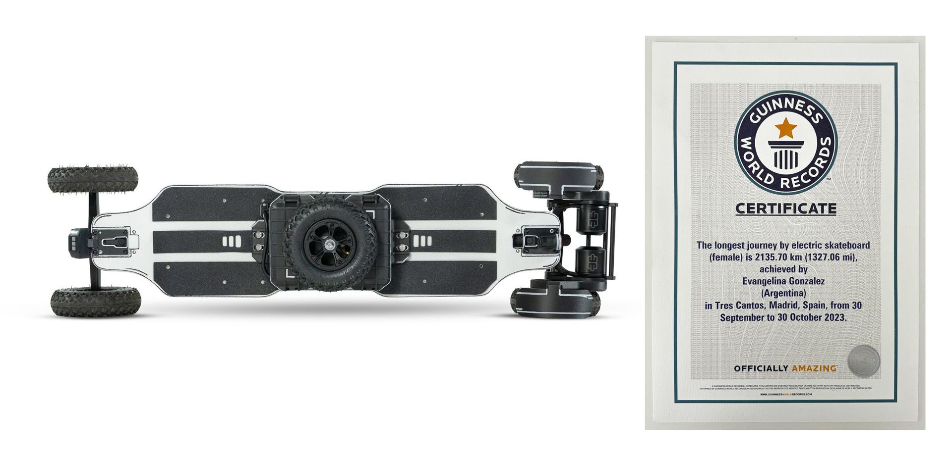 Bewatt Mountain Skatesuv Explorer Max 5 guinness