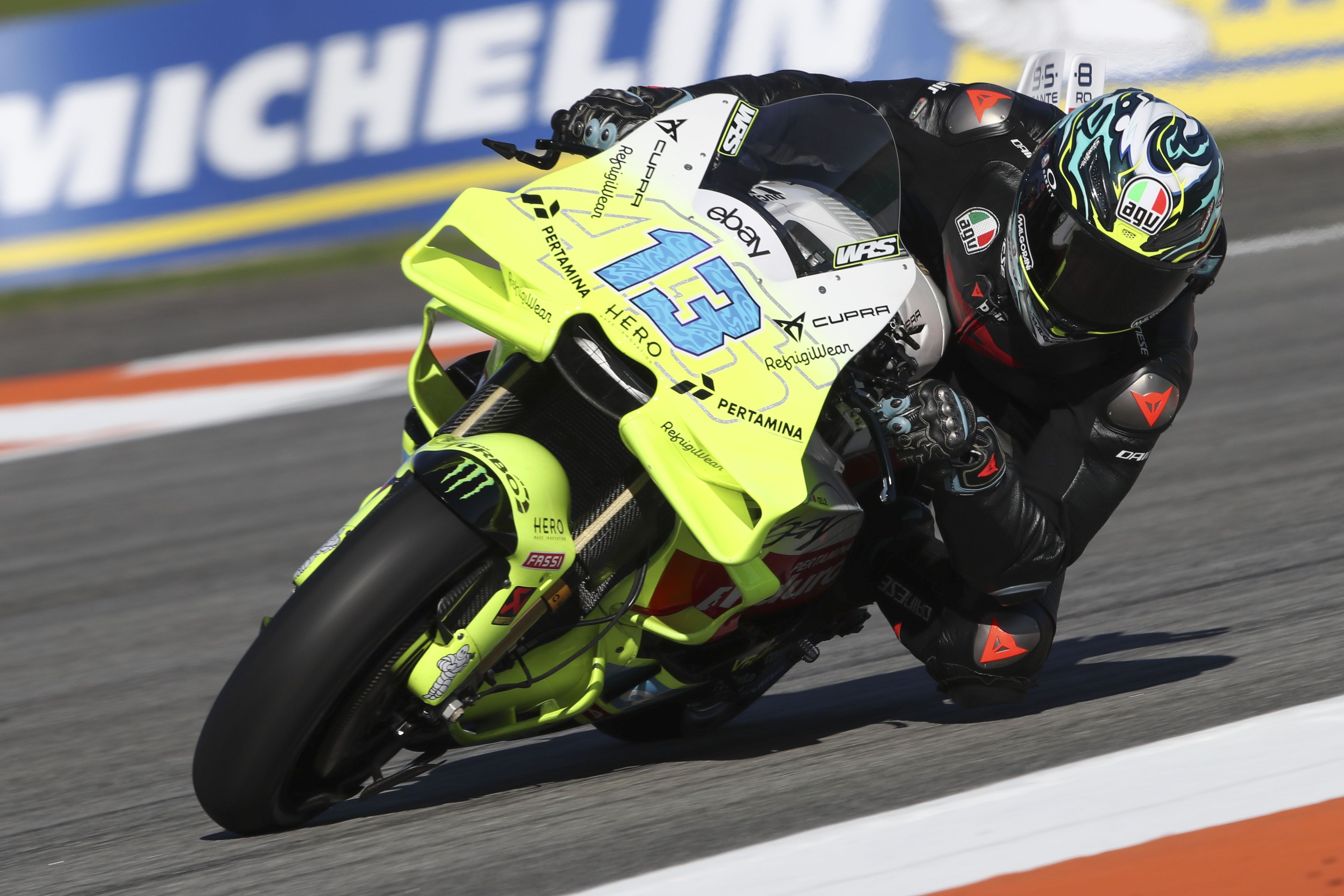Celestino Vietti, test Valencia MotoGP 2026