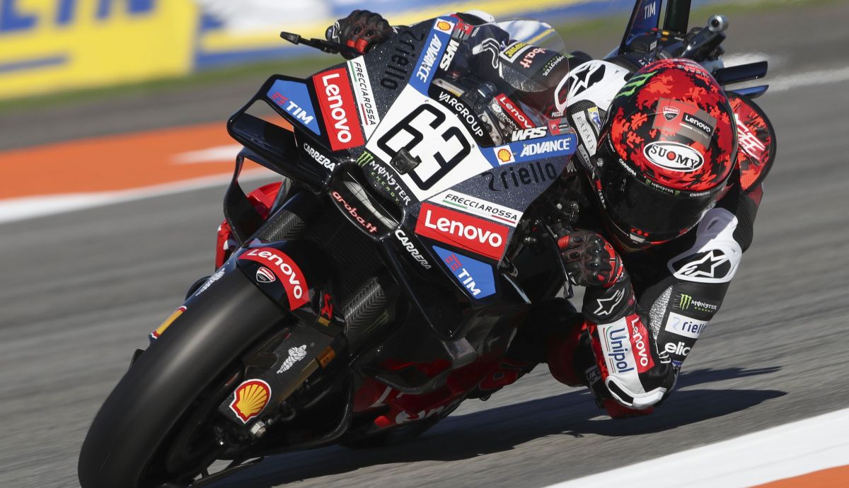 Pecco Bagnaia, test Valencia MotoGP 2026