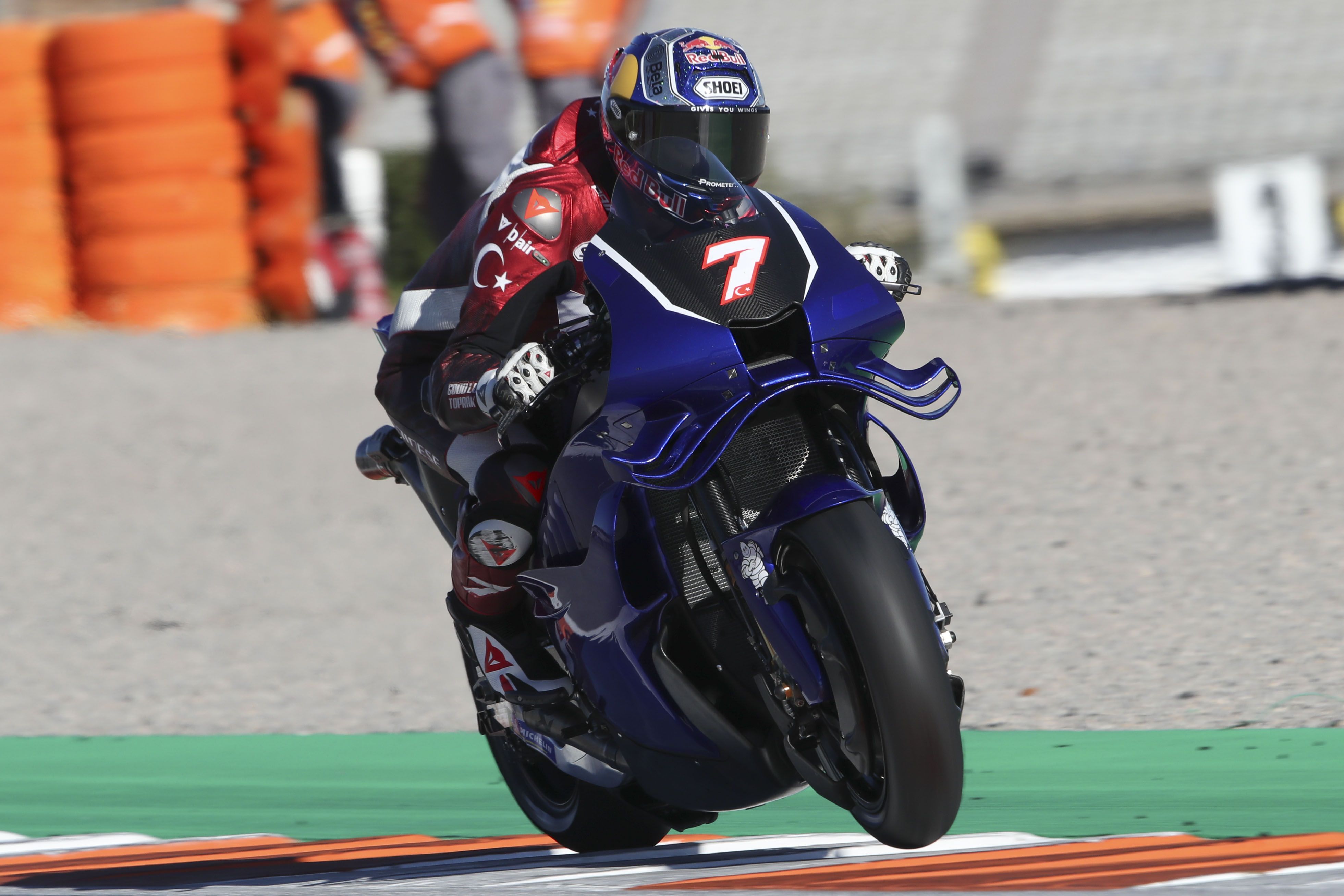 Toprak Razgatlioglu 5, test Valencia MotoGP 2026