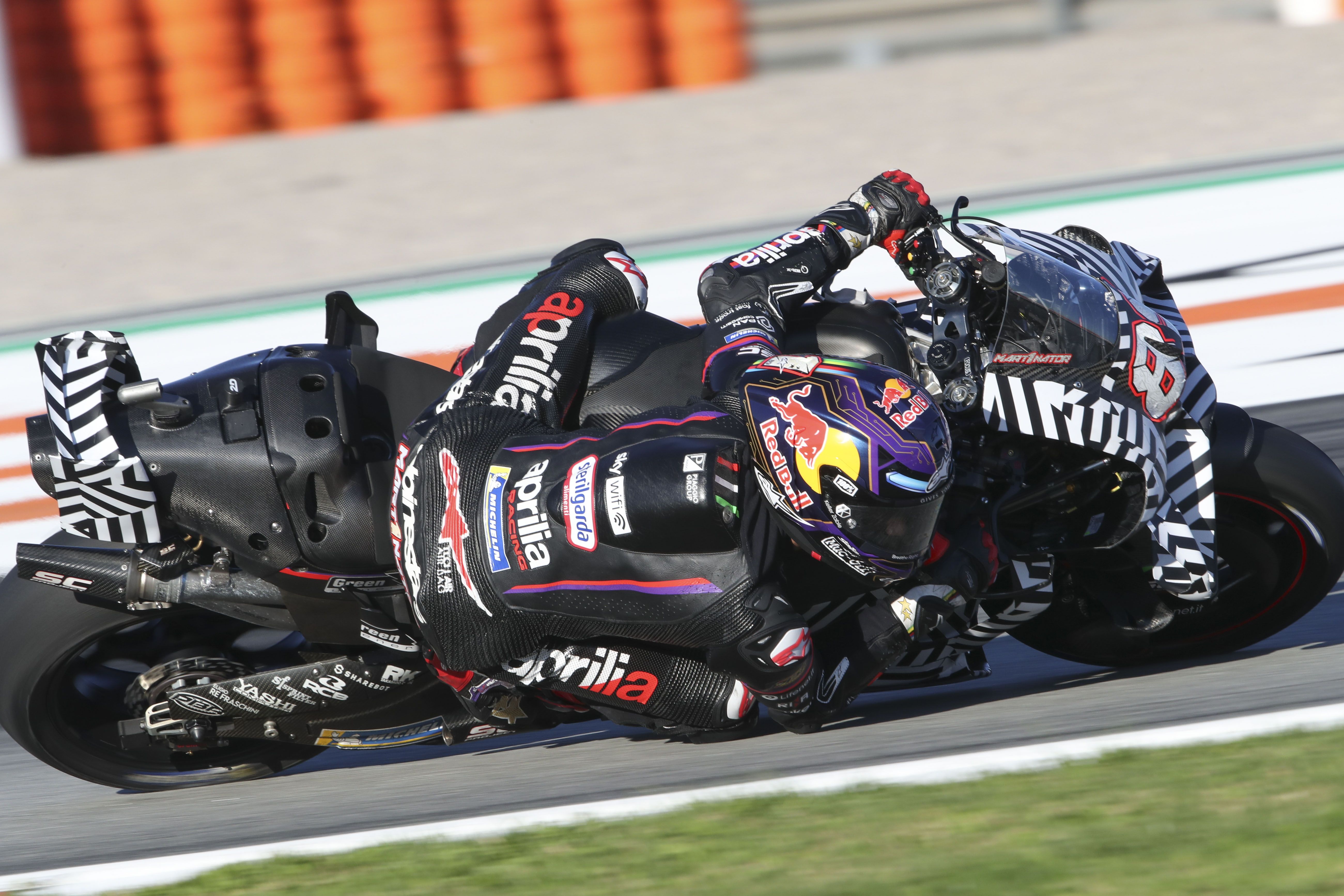 Jorge Martín 4, test Valencia MotoGP 2026