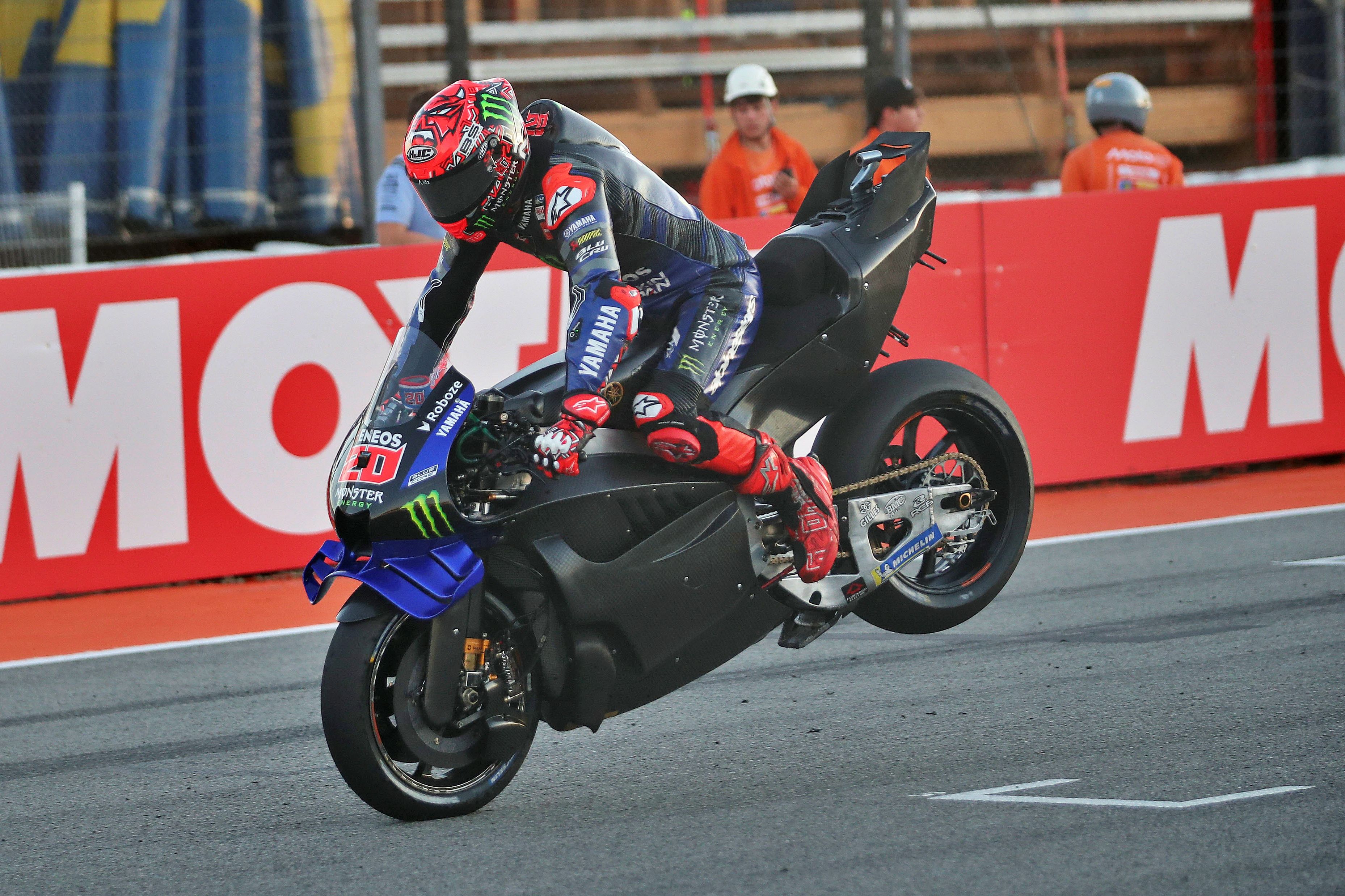 Fabio Quartararo 3, test Valencia MotoGP 2026