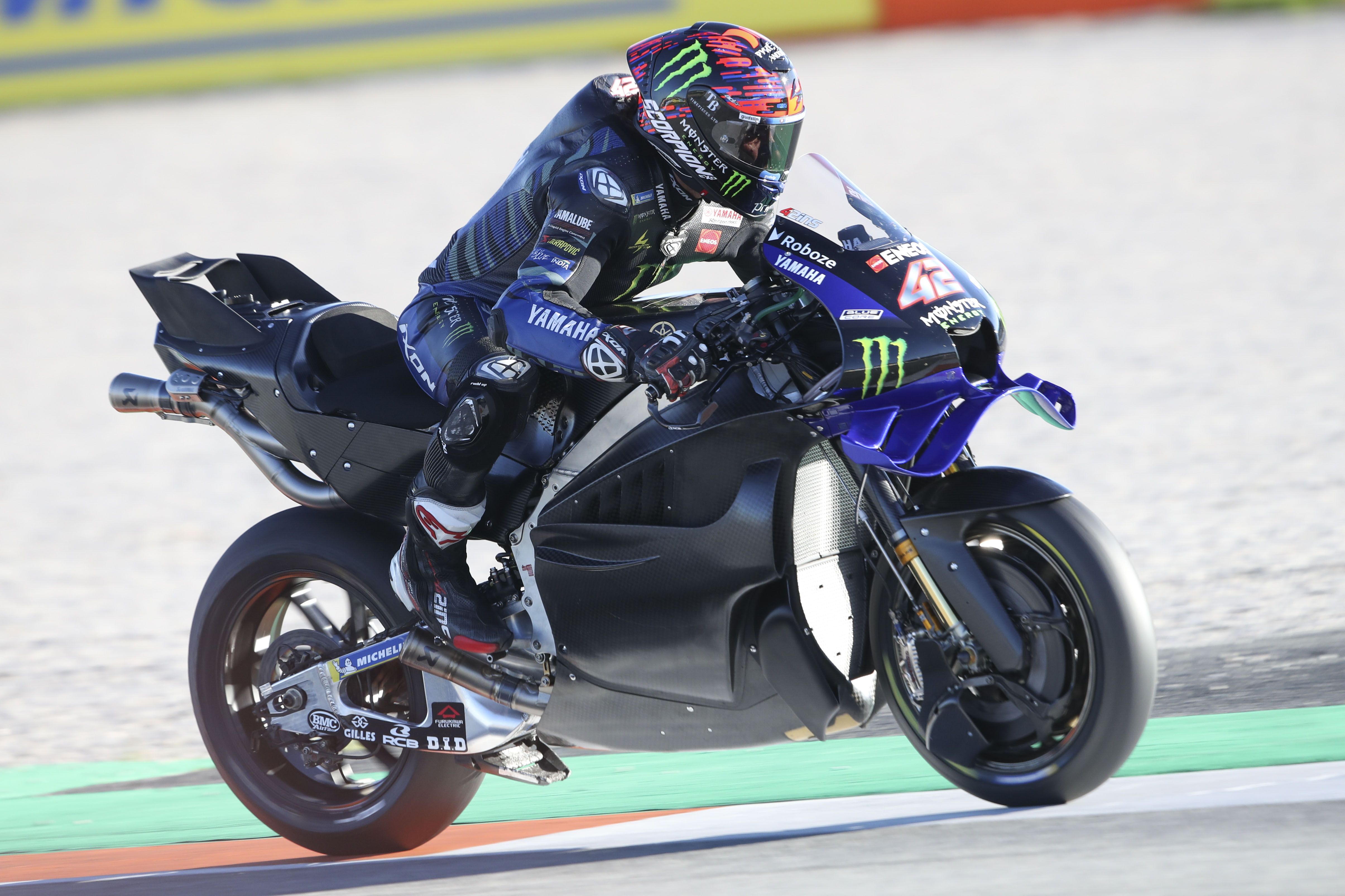 Álex Rins 3, test Valencia MotoGP 2026