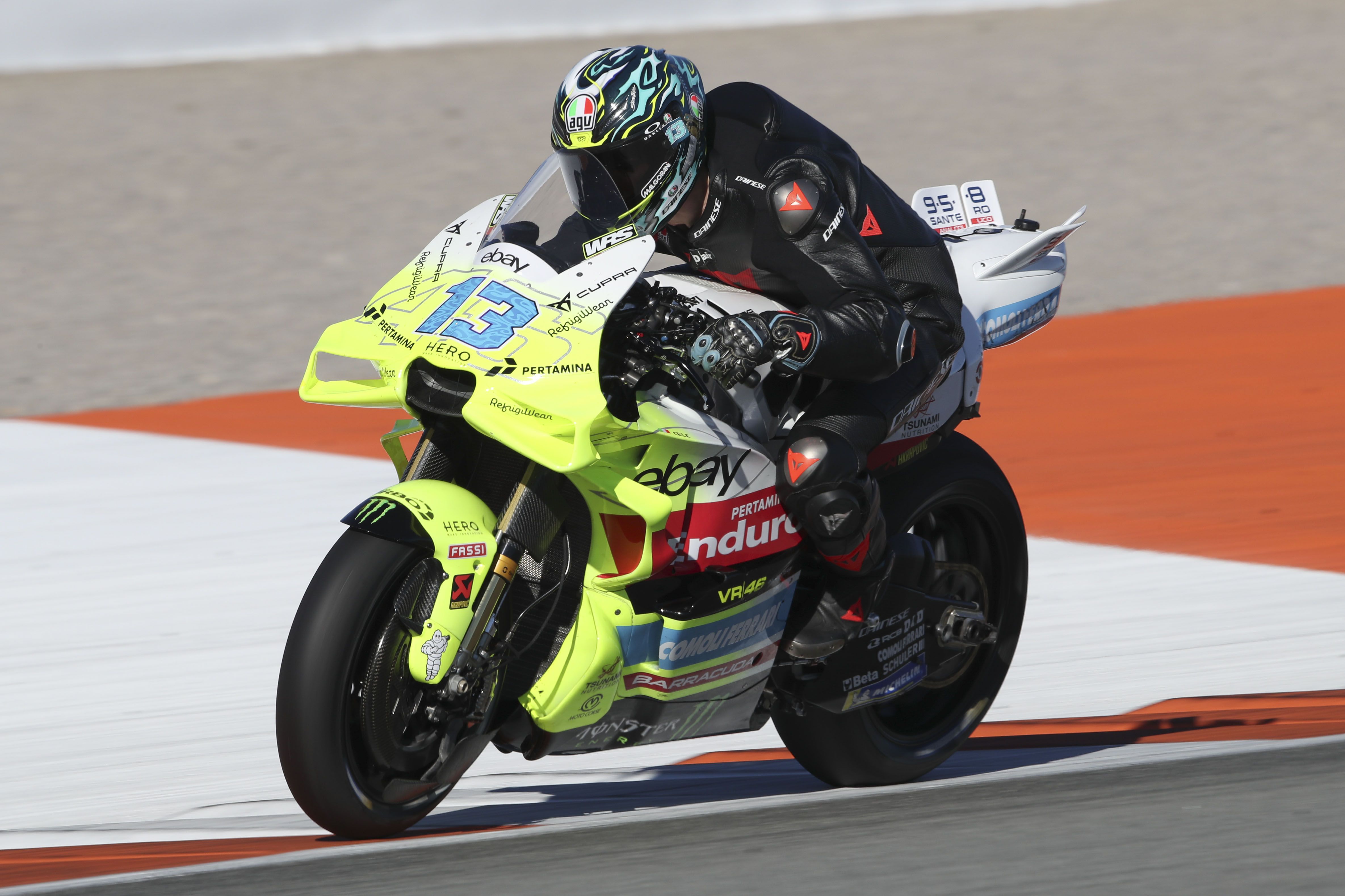 Celestino Vietti 4, test Valencia MotoGP 2026