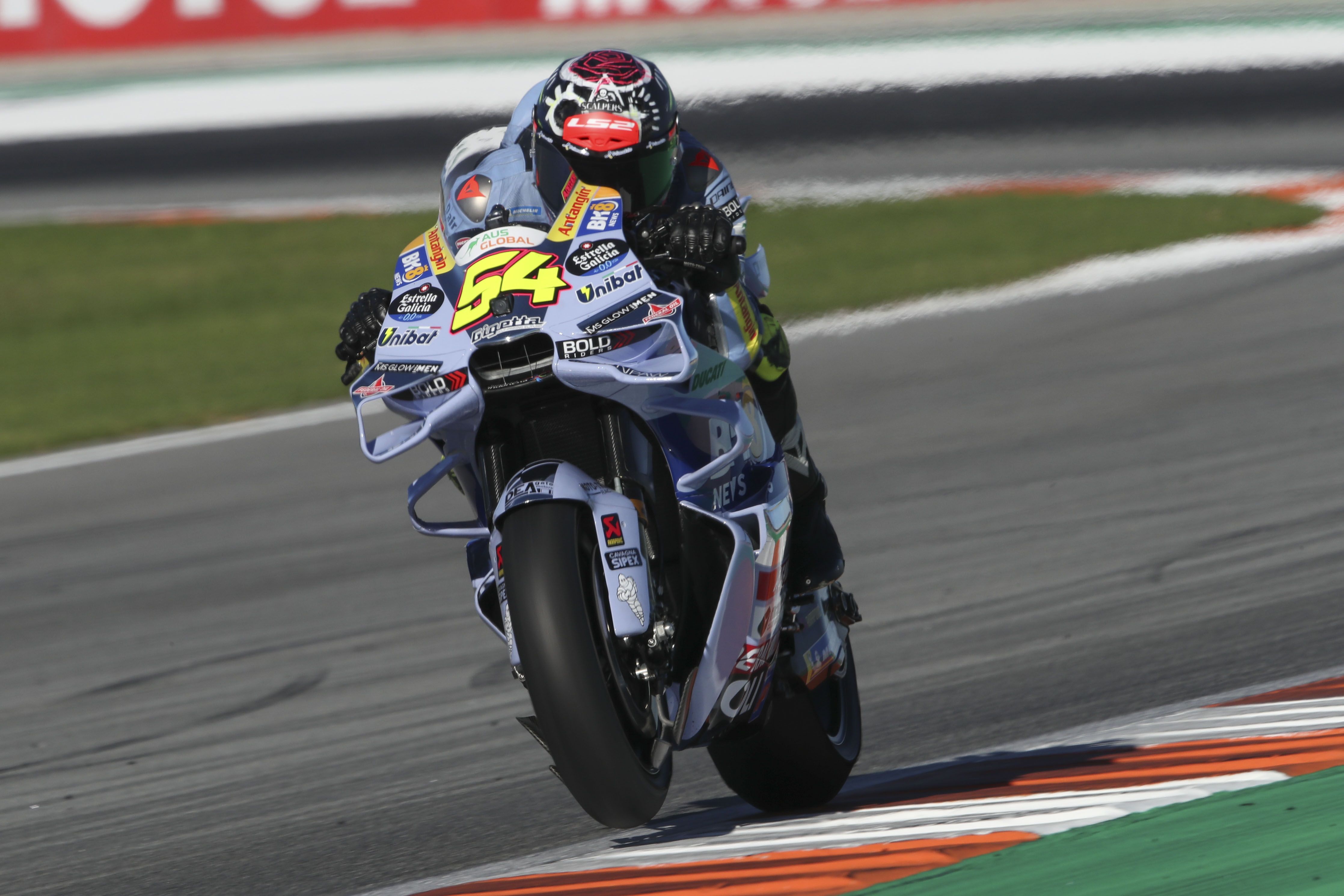 Fermín Aldeguer 4, test Valencia MotoGP 2026