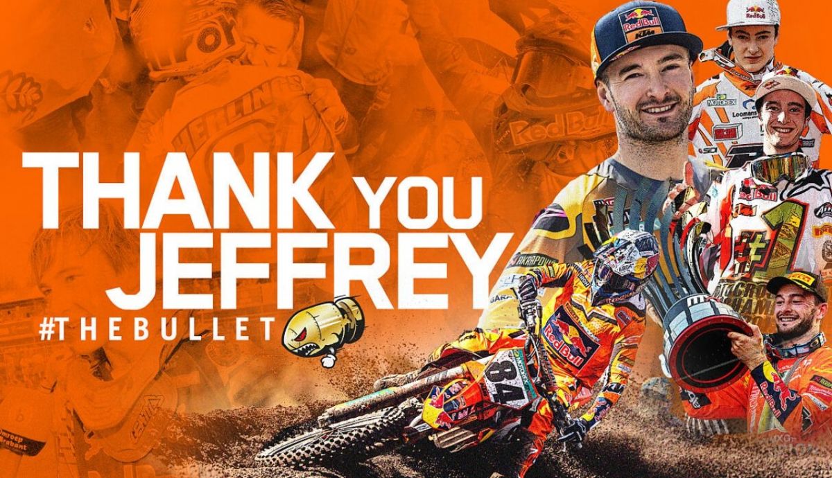 El homenaje de KTM a Jeffrey Herlings en su despedida