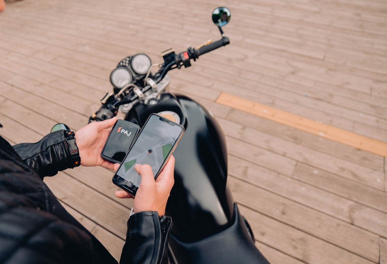 Localizador GPS para motos PAJ