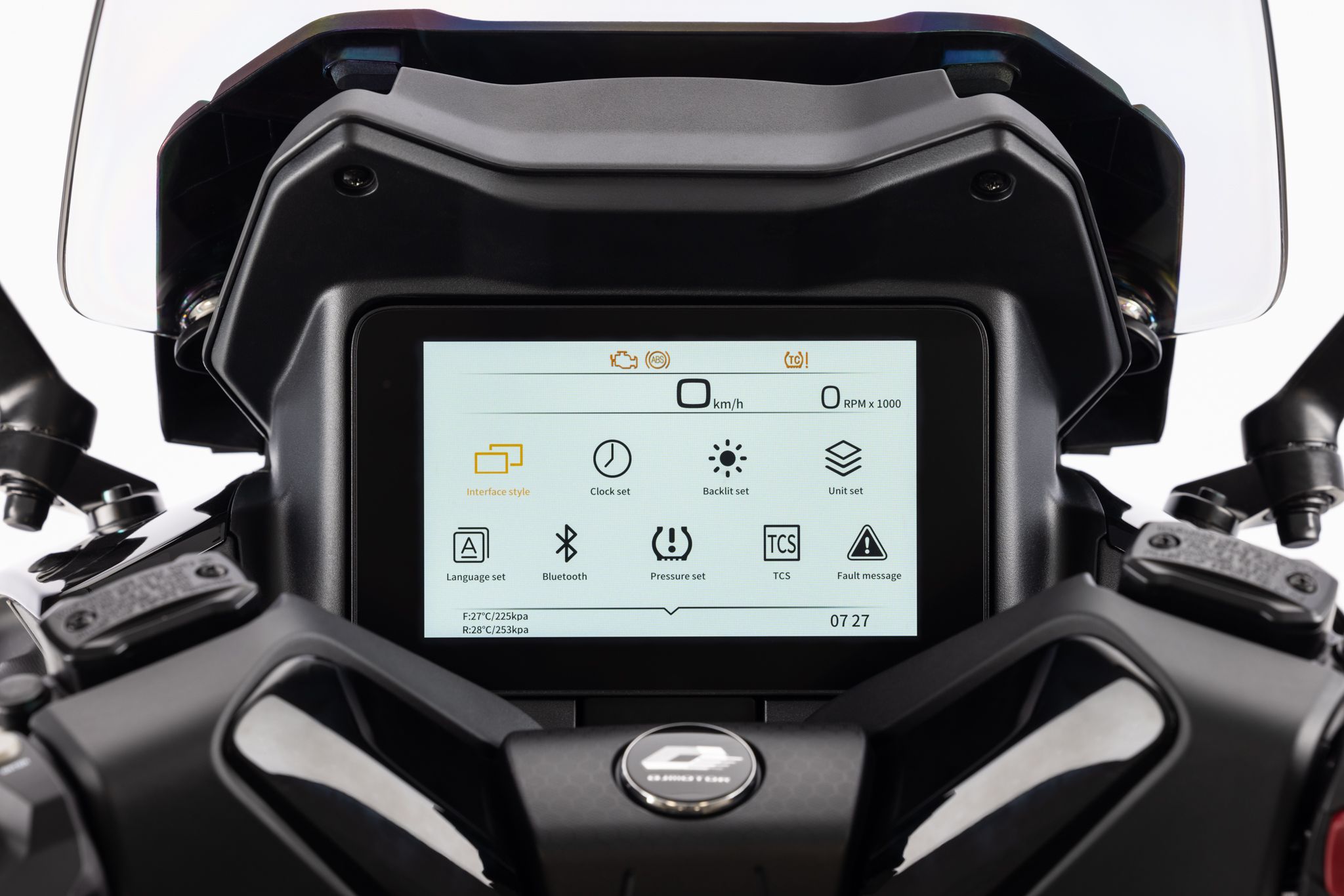 QJ Motor fort 125N detalle Dashboard (5)