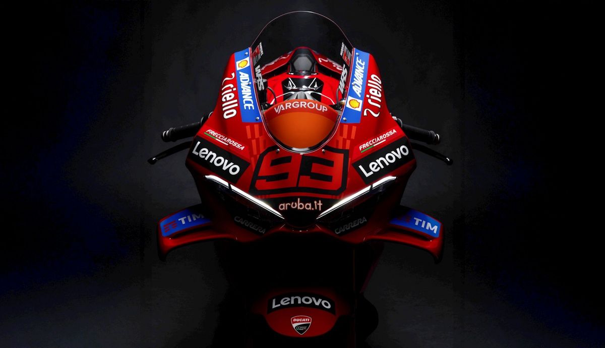 El carenado de Ducati Panigale V4 Márquez 2025 World Champion Replica