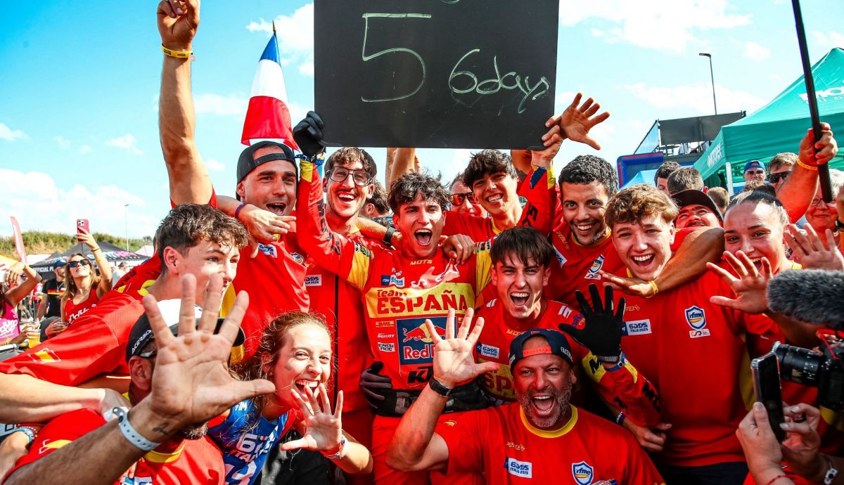 Josep Garcia celebra su quinto triunfo seguido en los ISDE