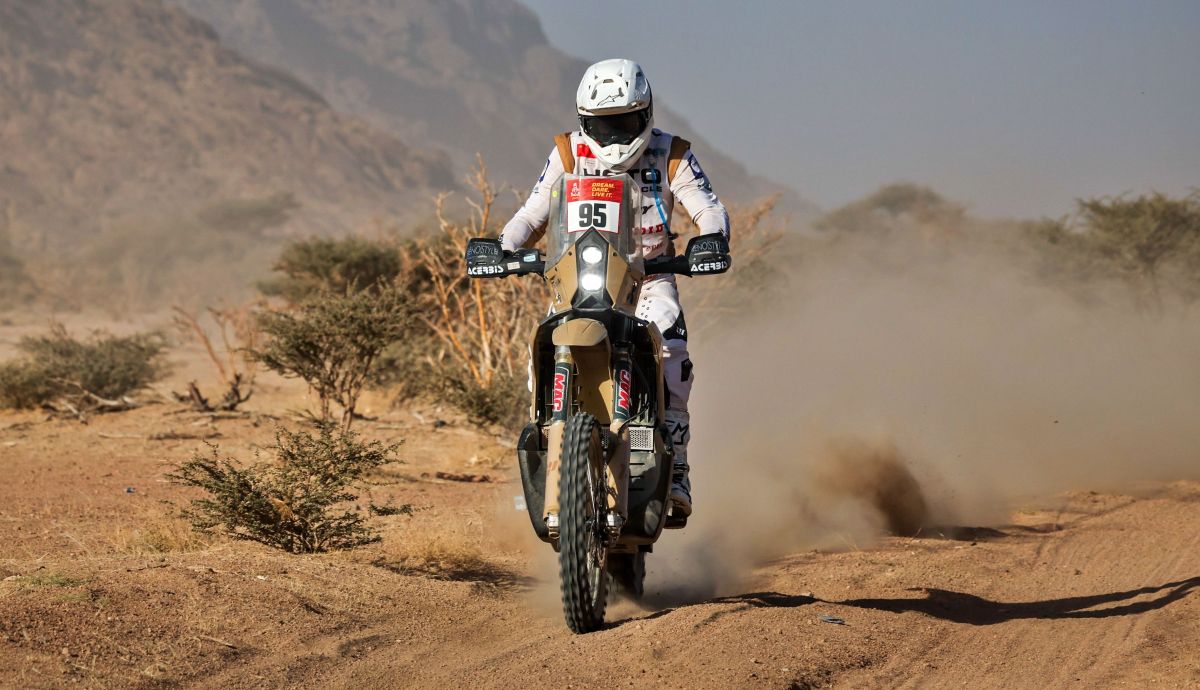Xavier Flick metió a Hoto en el top 30 del Dakar