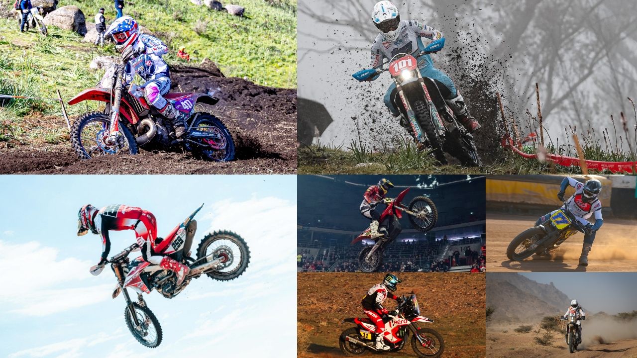 Rachel Gutish con Rieju, Zach Pichon con TM, Glenn Coldenhoff con Fantic, Eddie Karlsson con Stark Future, Gerard Bailo con Zaeta, Nacho Cornejo con Hero y Xavier Flick con Hoto