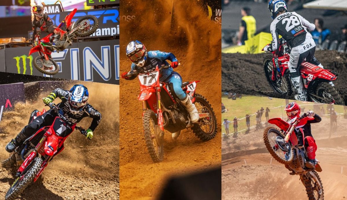 Jett Lawrence, Shane McElrath, Joey Savatgy, Christian Craig y Tim Gajser han brillado con Honda en MX y SX en 2025