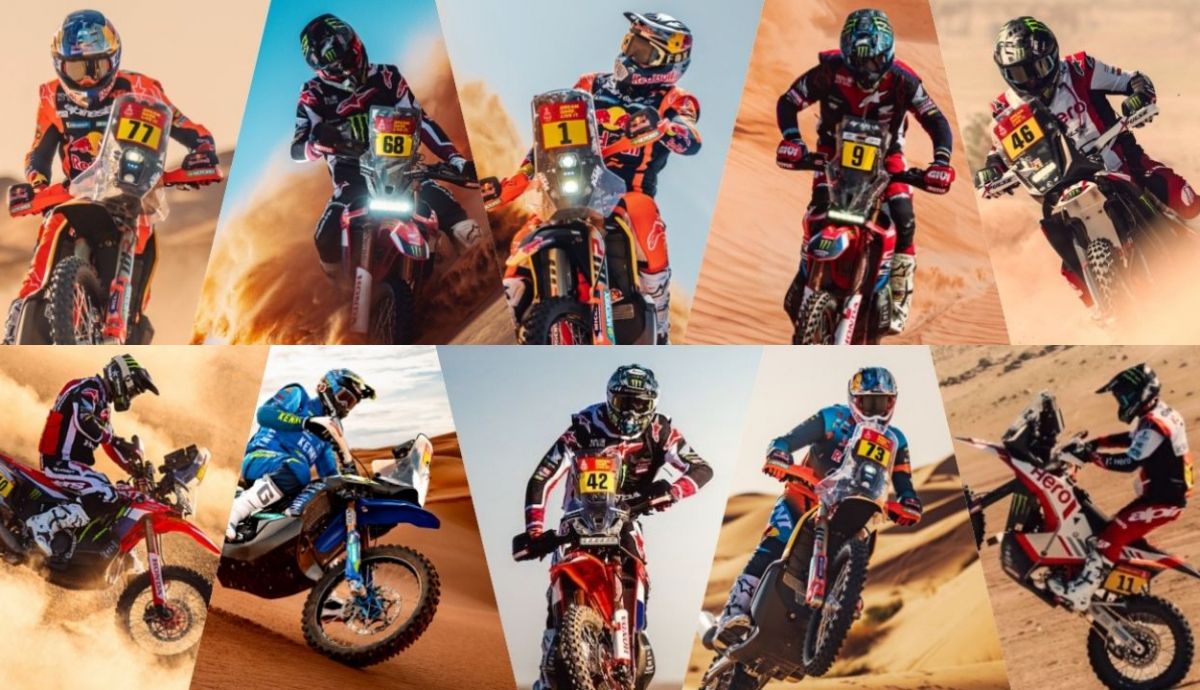 Luciano Benavides, Tosha Schareina, Daniel Sanders, Ricky Brabec, Ross Branch, Skyler howes, Lorenzo Santolino, Adrien Van Beveren, Edgar Canet y Nacho Cornejo son algunos de los favoritos al Dakar 2026