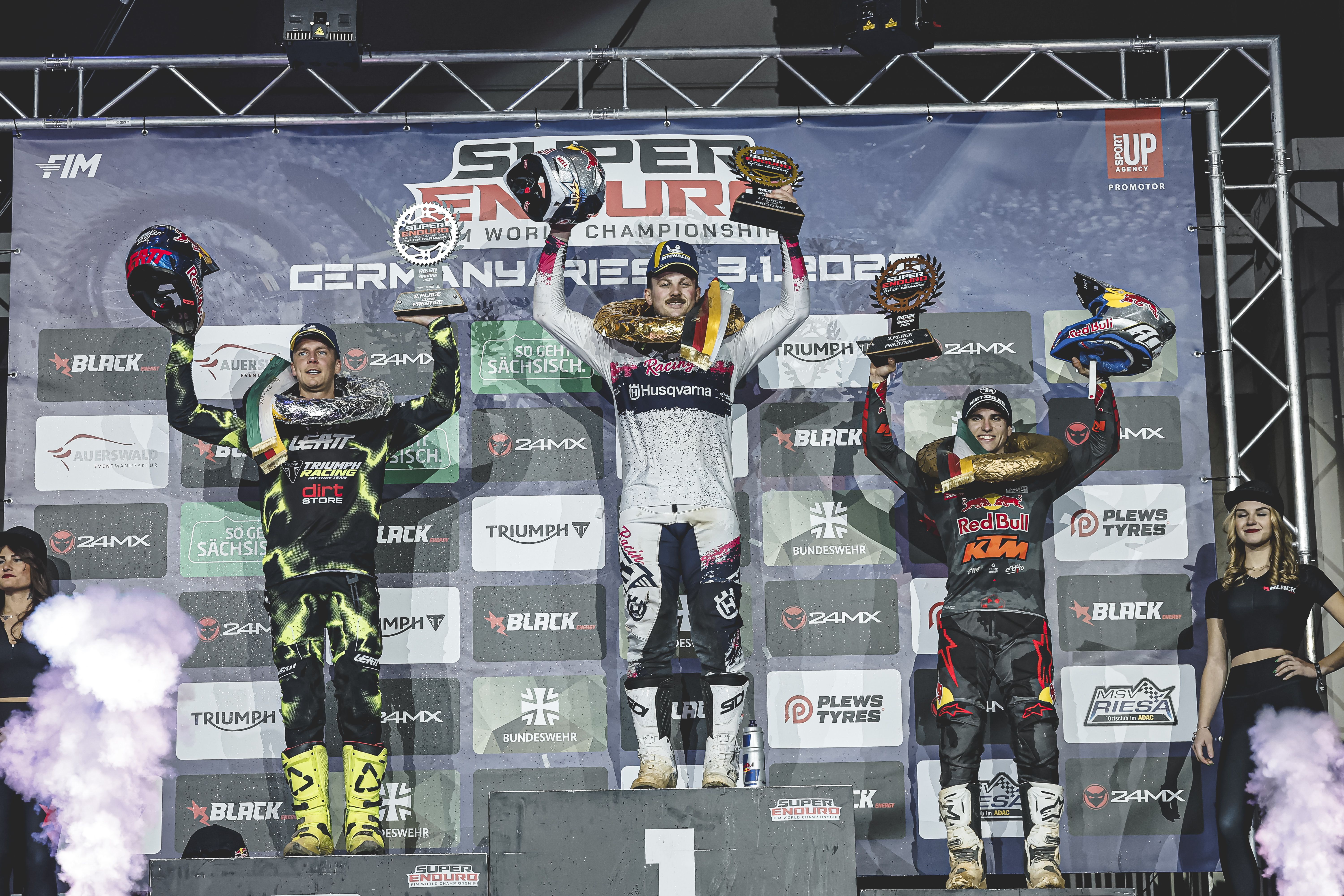 Husqvarna Factory Racing   Billy Bolt   2026 FIM SuperEnduro World Championship   Round 2, Germany 2