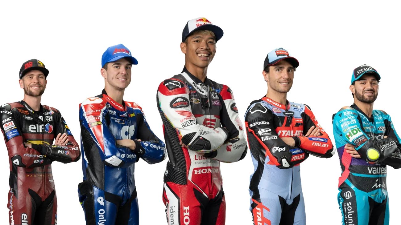 Somkiat Chantra, Marcos Ramírez, Albert Arenas, Jake Dixon y Dennis Foggia se despiden del paddock de MotoGP tras 2025