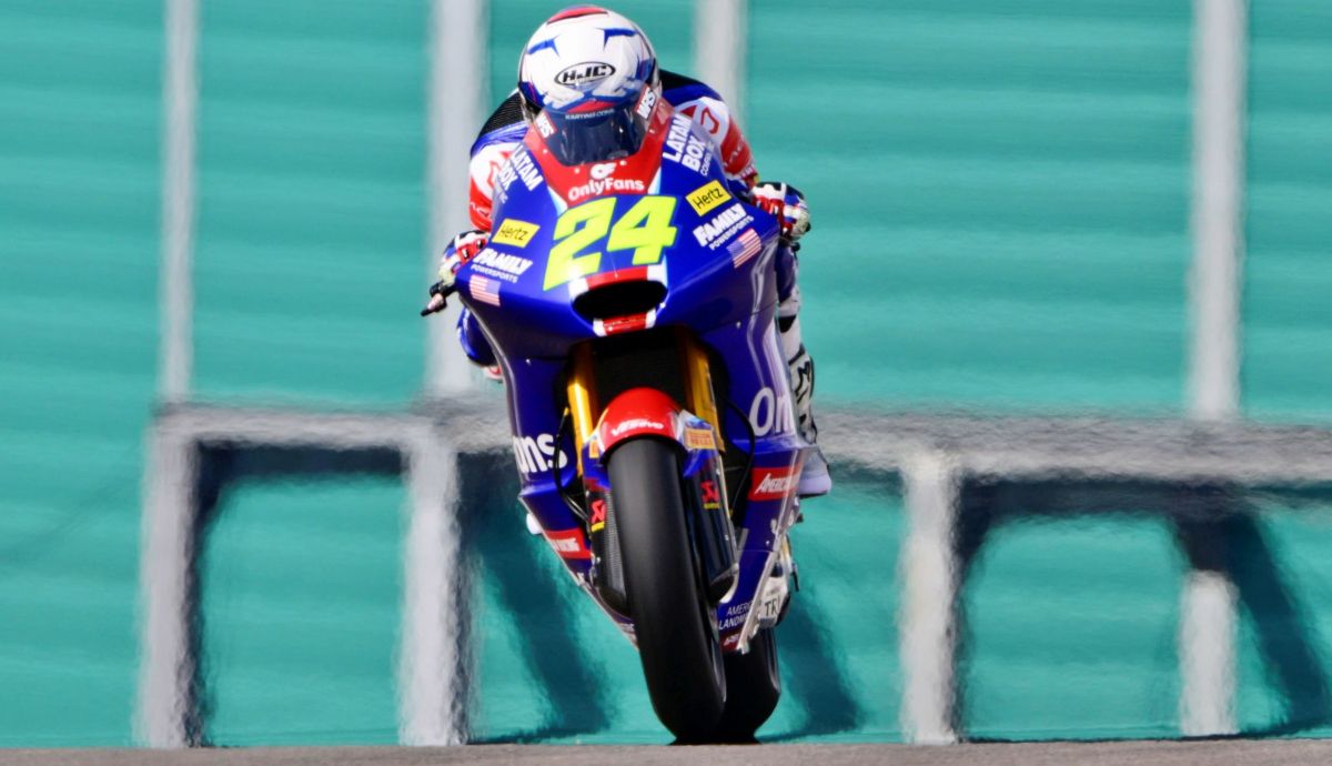 Marcos Ramírez se ha quedado sin sitio en Moto2 pese a haber renovado con el American