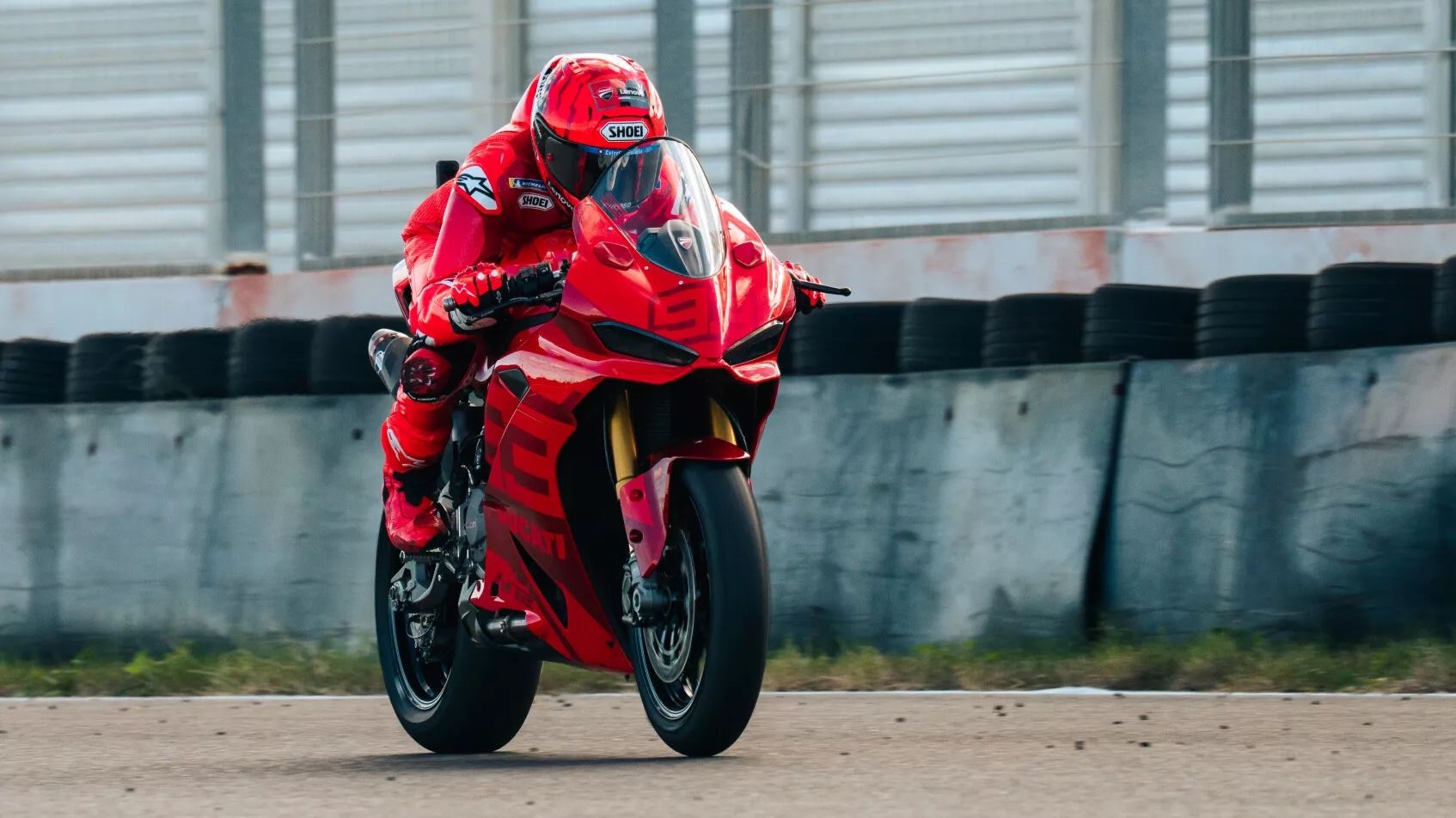 Marc Márquez ha vuelto a entrenar sobre asfalto en el Aspar Circuit