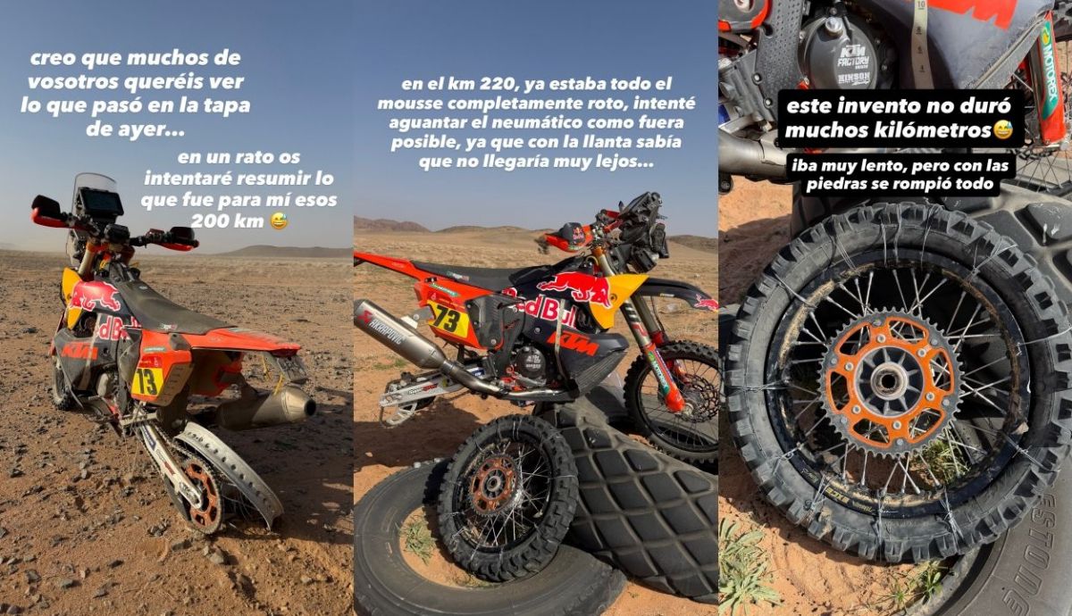 La odiesa de Edgar Canet en la etapa 5 del Dakar 2026, parte 1