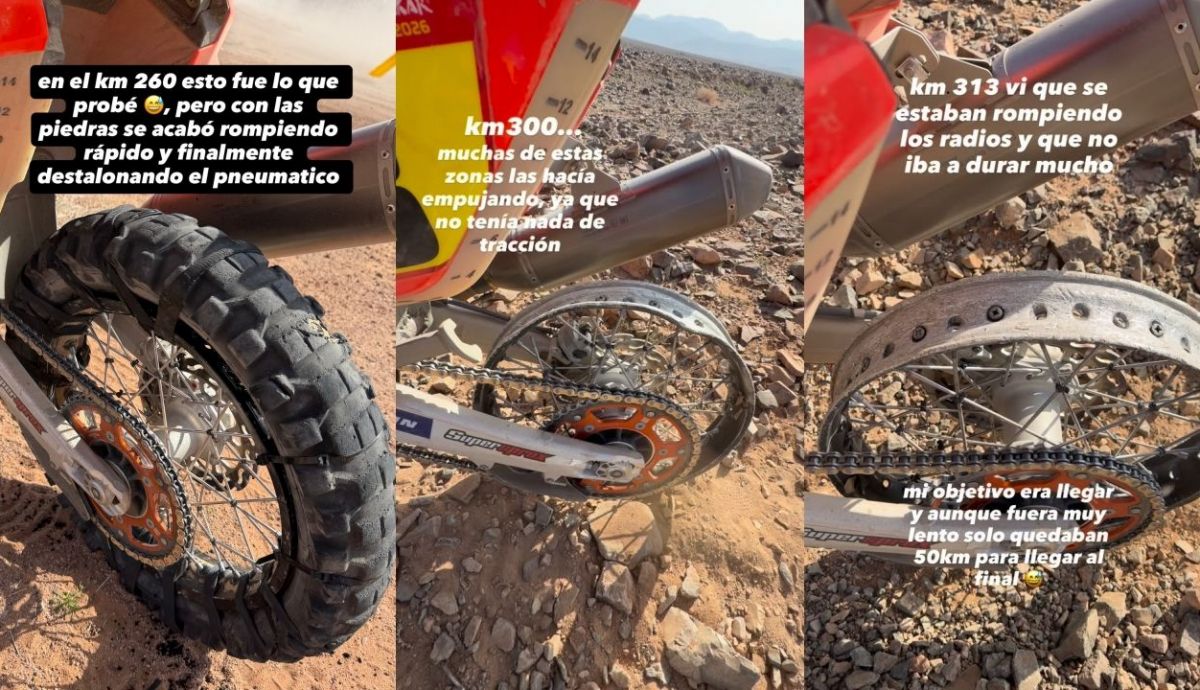 La odiesa de Edgar Canet en la etapa 5 del Dakar 2026, parte 2