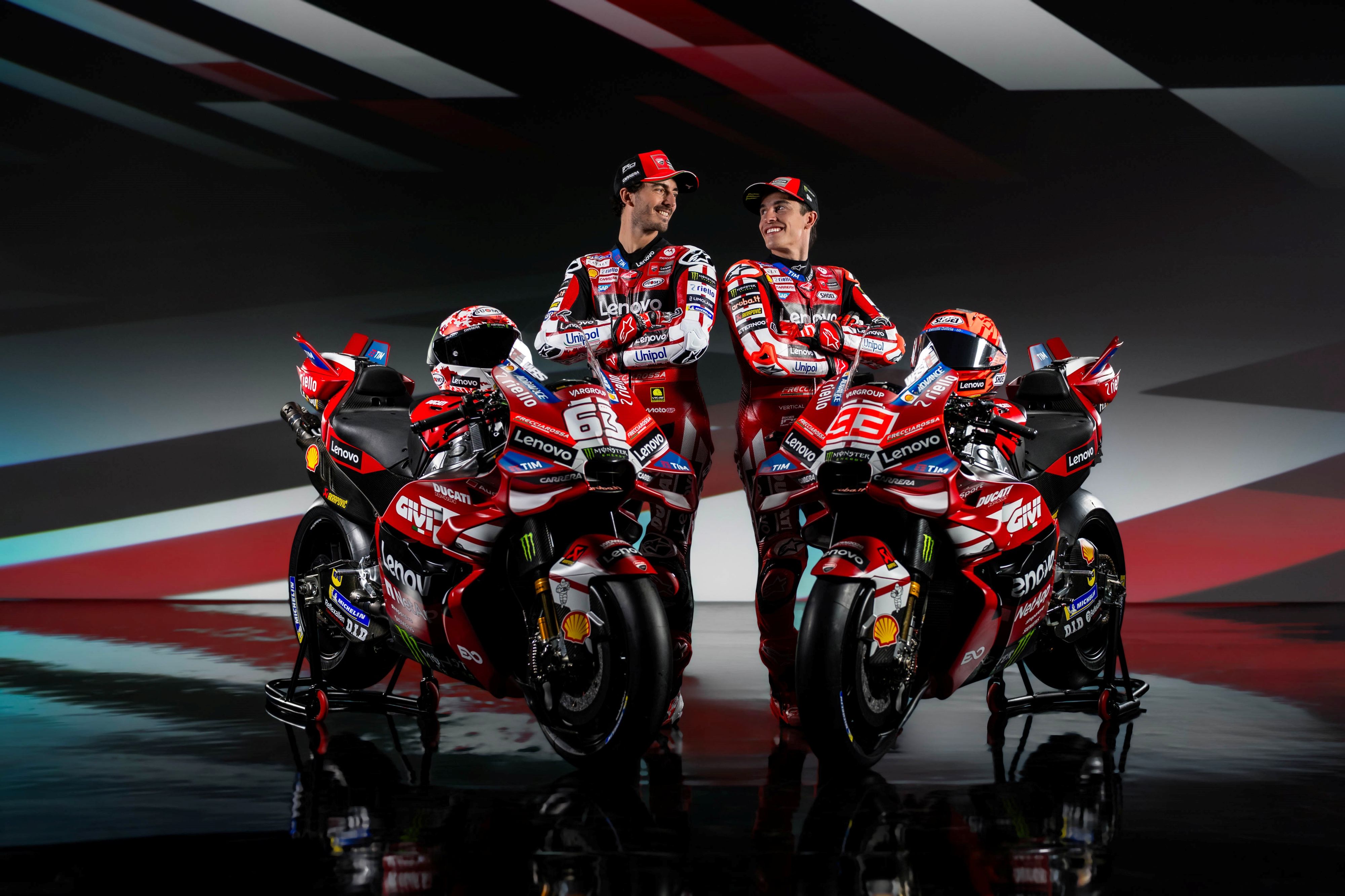 Ducati Desmosedici GP26 Lenovo MotoGP 2026 Marc Márquez Pecco Bagnaia 14