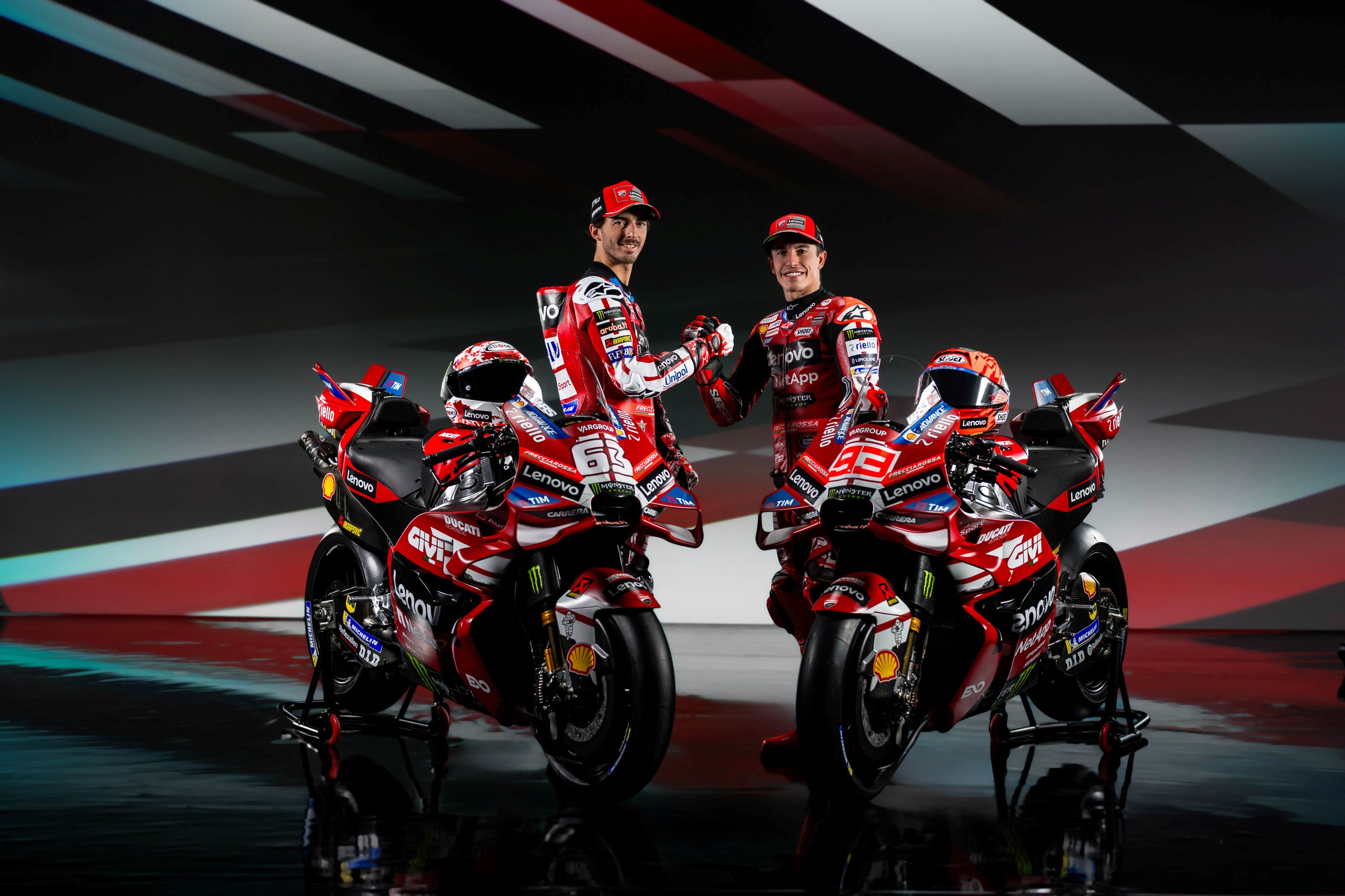Ducati Desmosedici GP26 Lenovo MotoGP 2026 Marc Márquez Pecco Bagnaia 15