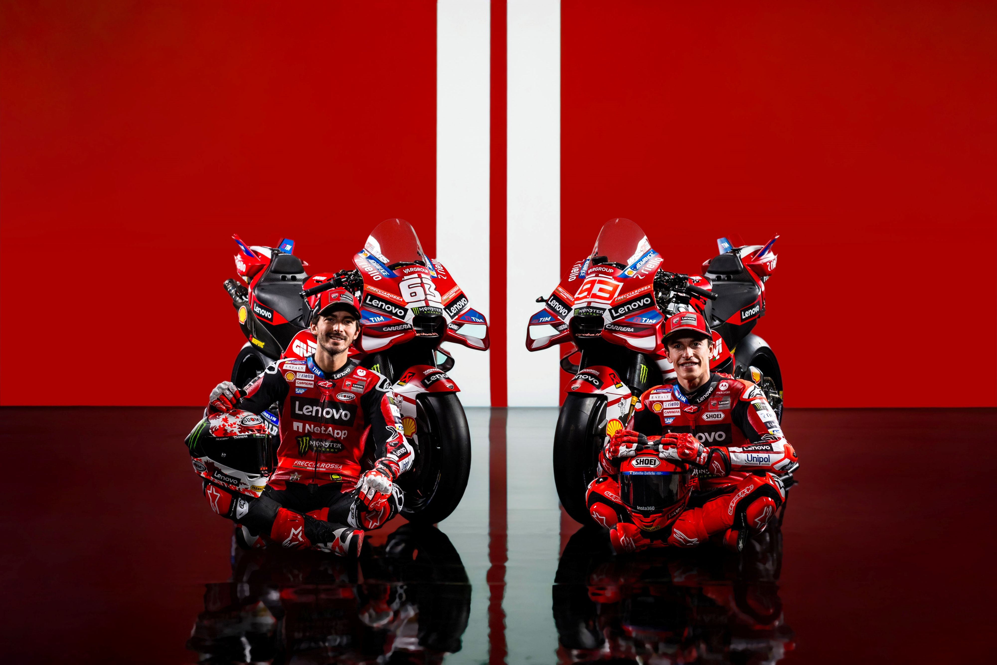 Ducati Desmosedici GP26 Lenovo MotoGP 2026 Marc Márquez Pecco Bagnaia 18