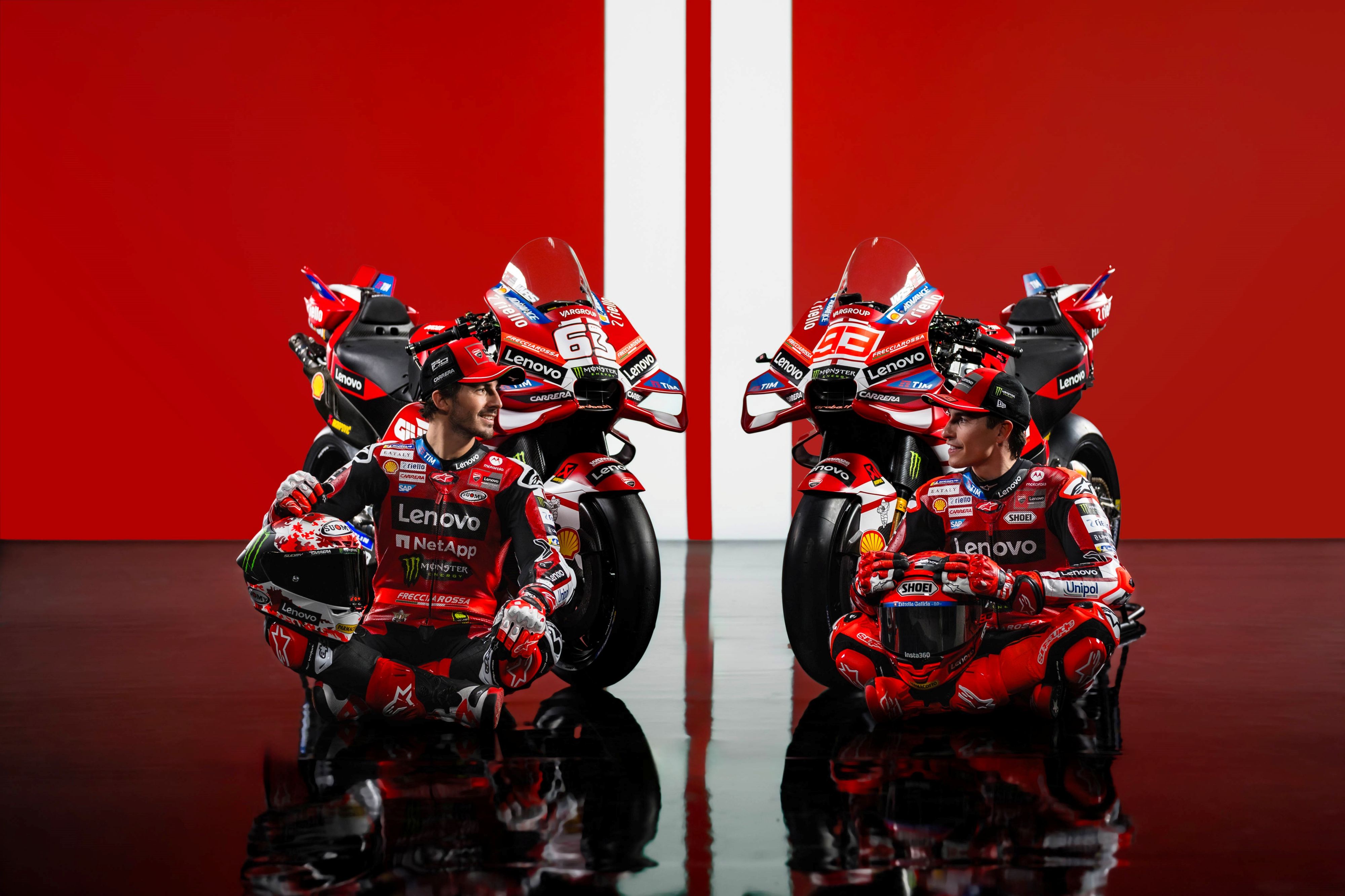 Ducati Desmosedici GP26 Lenovo MotoGP 2026 Marc Márquez Pecco Bagnaia 19