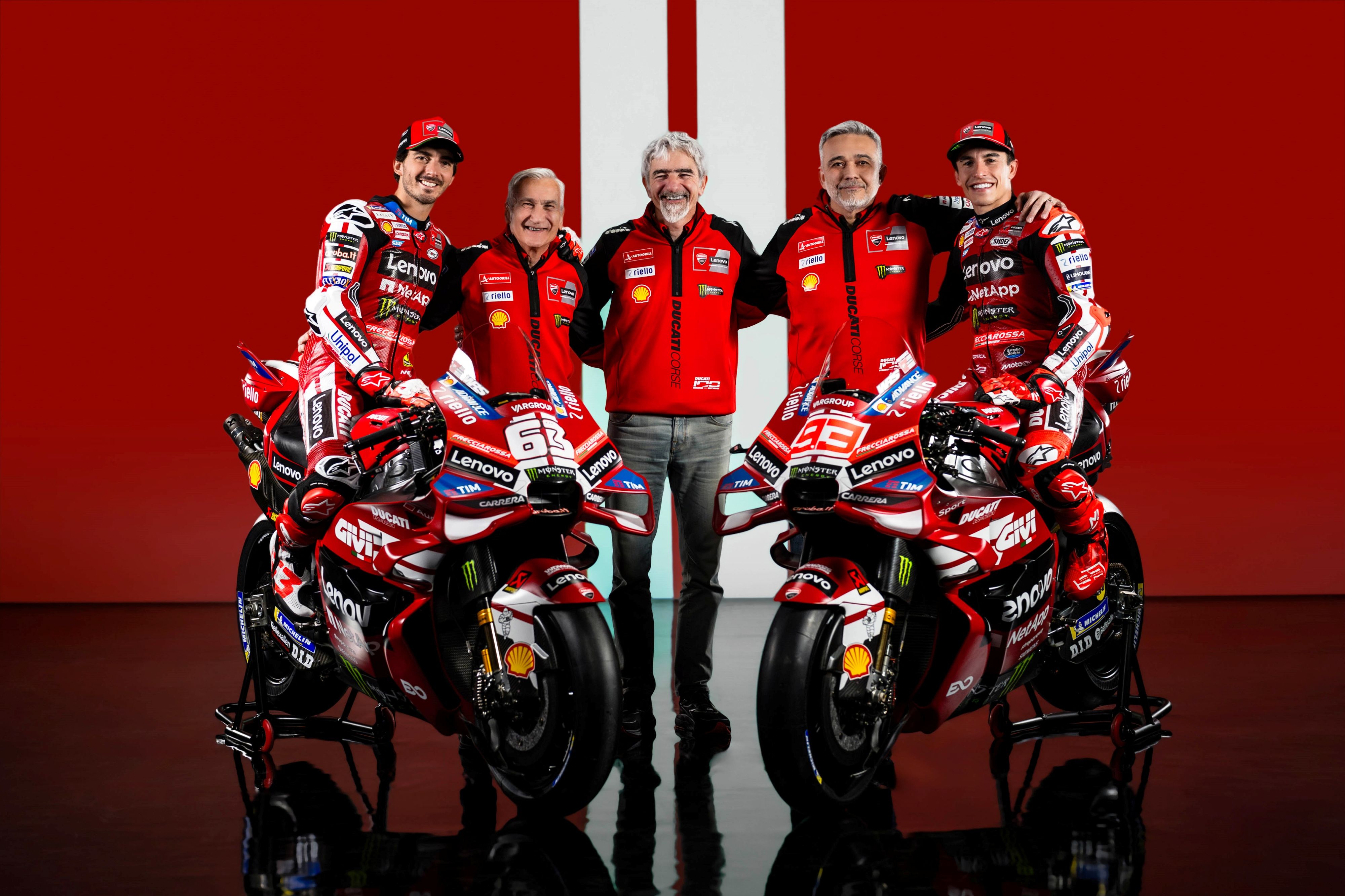 Ducati Desmosedici GP26 Lenovo MotoGP 2026 Marc Márquez Pecco Bagnaia 21