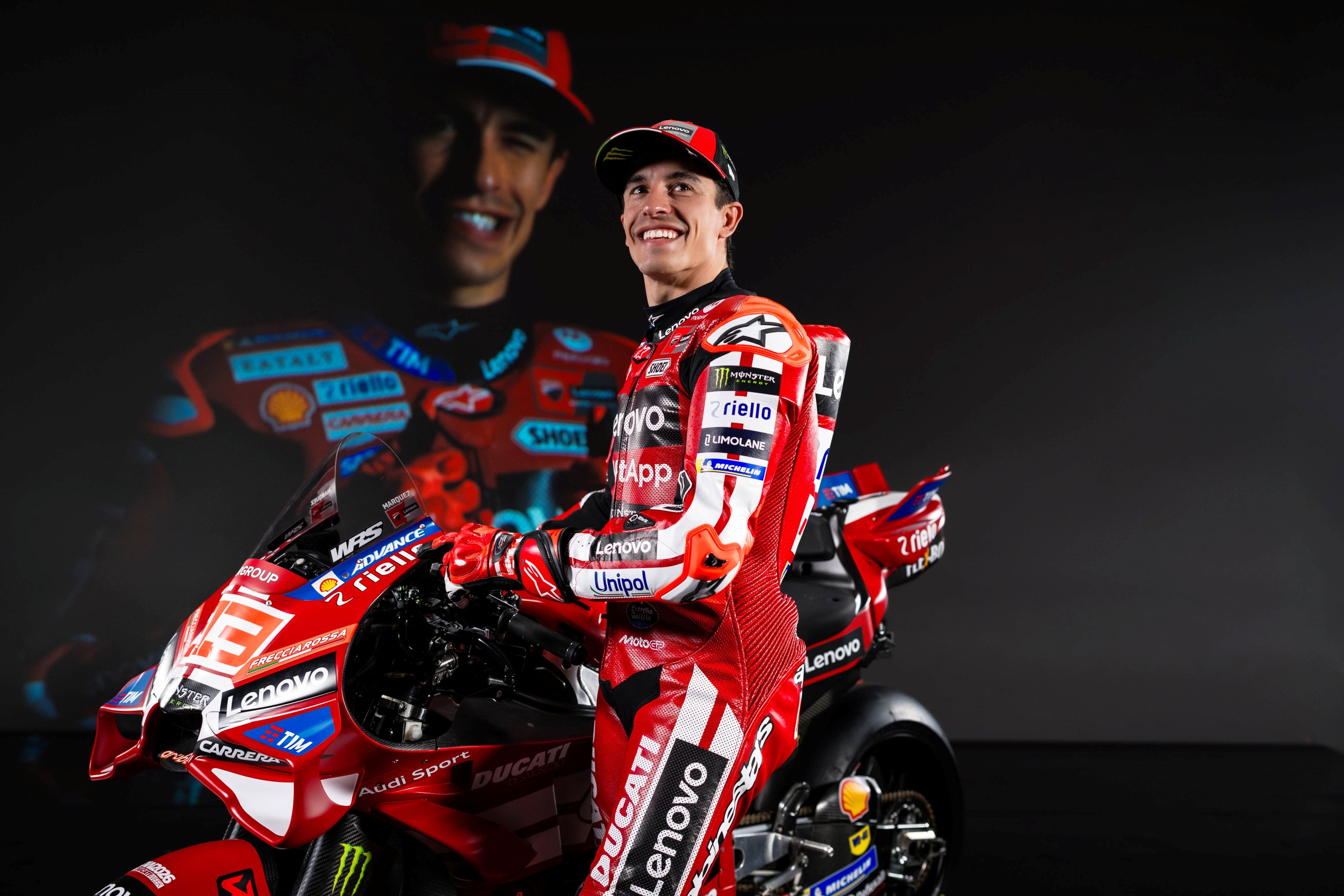Ducati Desmosedici GP26 Lenovo MotoGP 2026 Marc Márquez Pecco Bagnaia 80