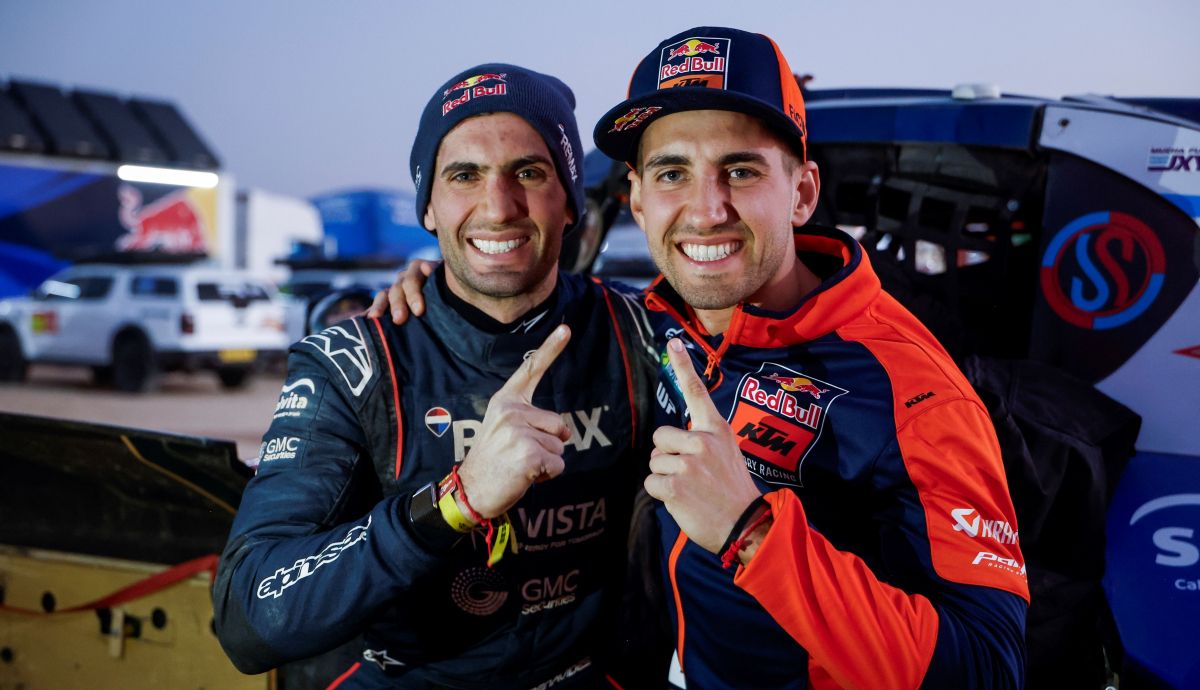 Kevin Benavides y Luciano Benavides hicieron historia al ganar una etapa el mismo día en el Dakar 2026
