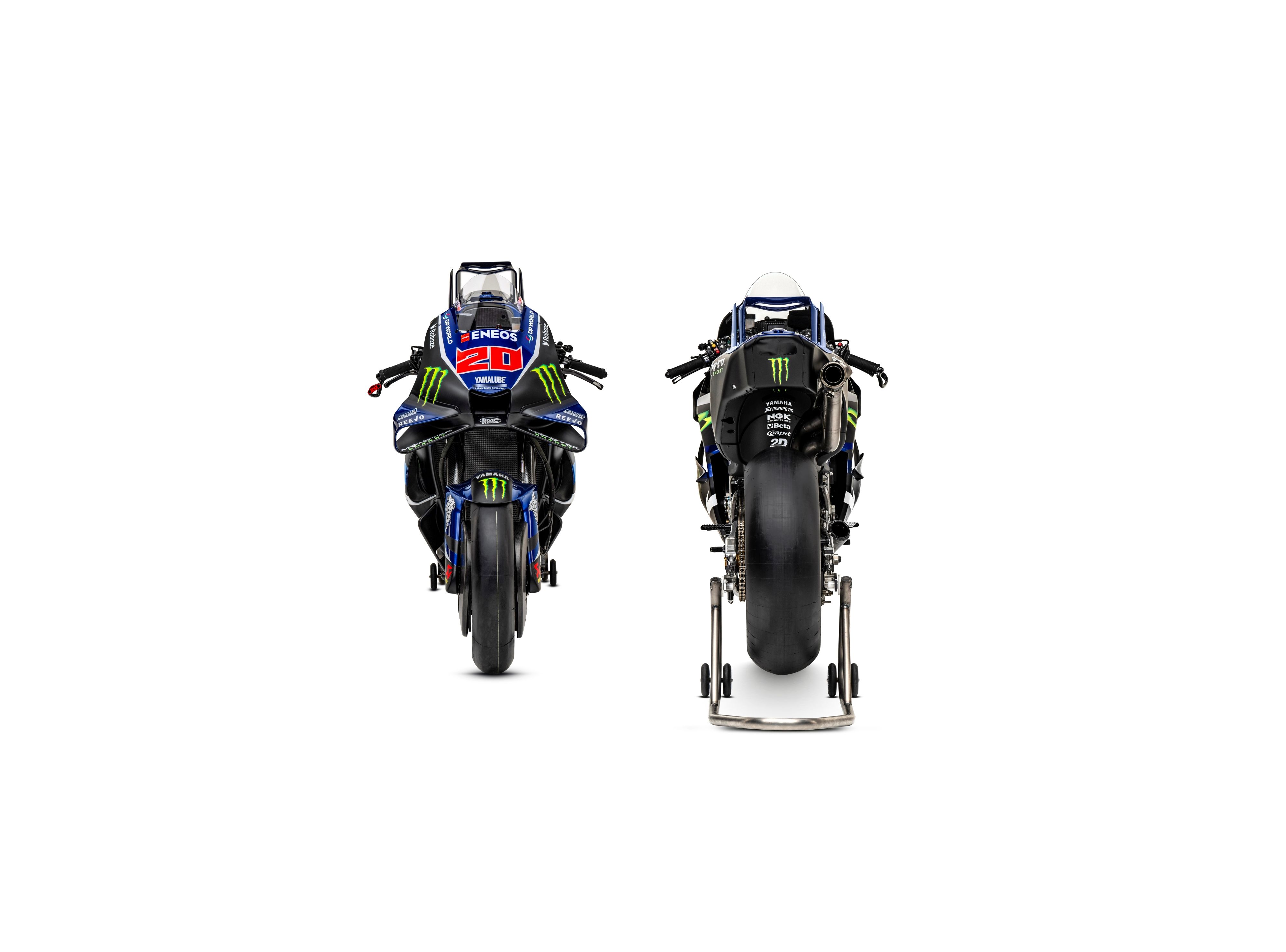 Yamaha YZR M1 Monster Energy MotoGP 2026 Fabio Quartararo Álex Rins 18