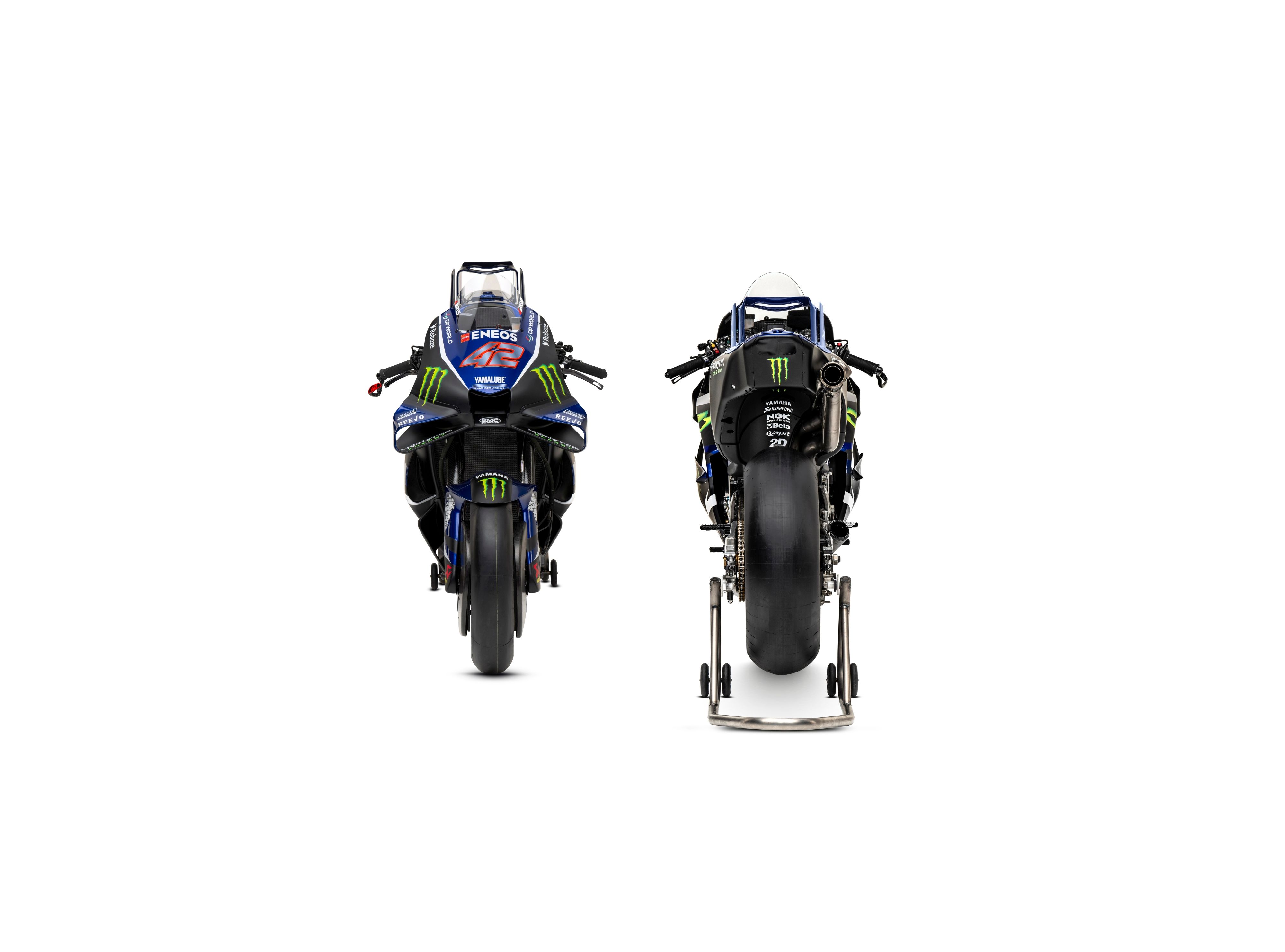 Yamaha YZR M1 Monster Energy MotoGP 2026 Fabio Quartararo Álex Rins 25