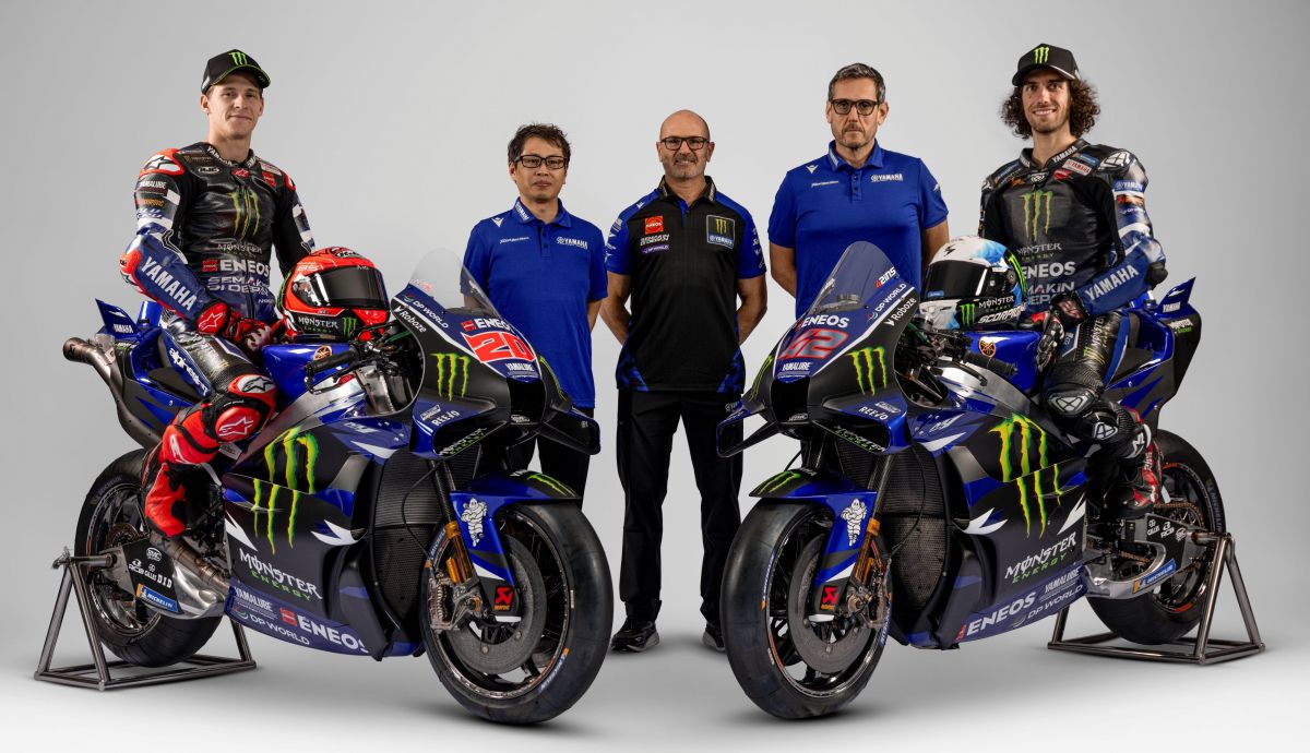 Yamaha YZR M1 Monster Energy MotoGP 2026 Fabio Quartararo Álex Rins 32