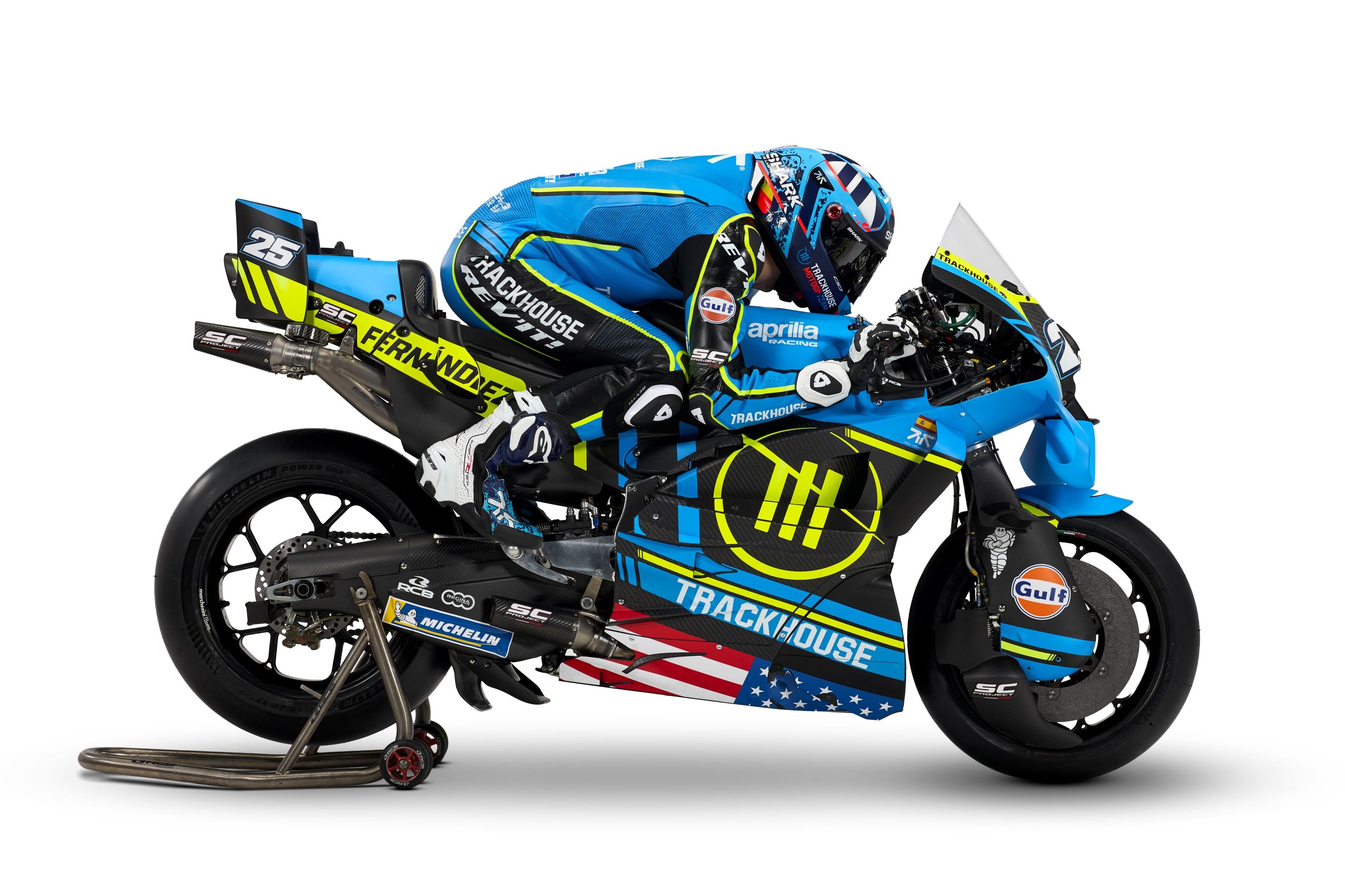 Aprilia RS GP26 Trackhouse Racing MotoGP 2026 Raúl Fernández Ai Ogura 14