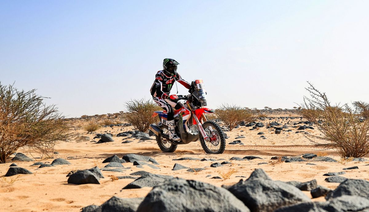 Preston Campbell en el Dakar 2026