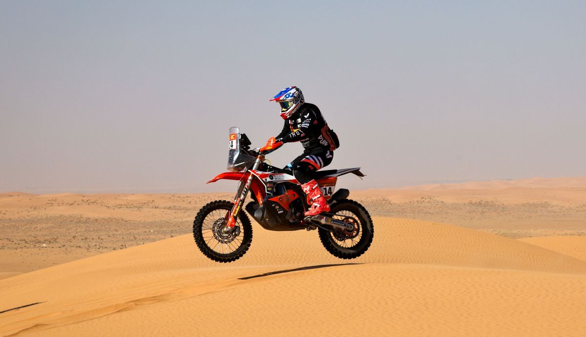 Michael Docherty en el Dakar 2026