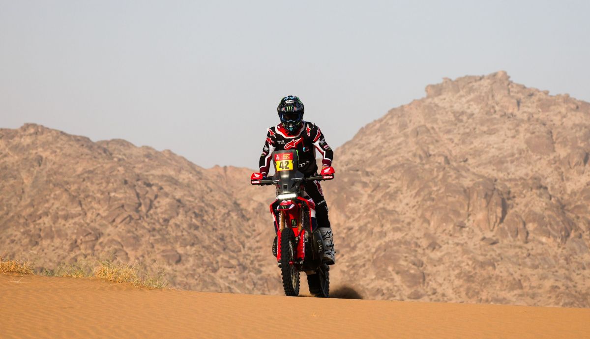 Adrien Van Beveren en el Dakar 2026