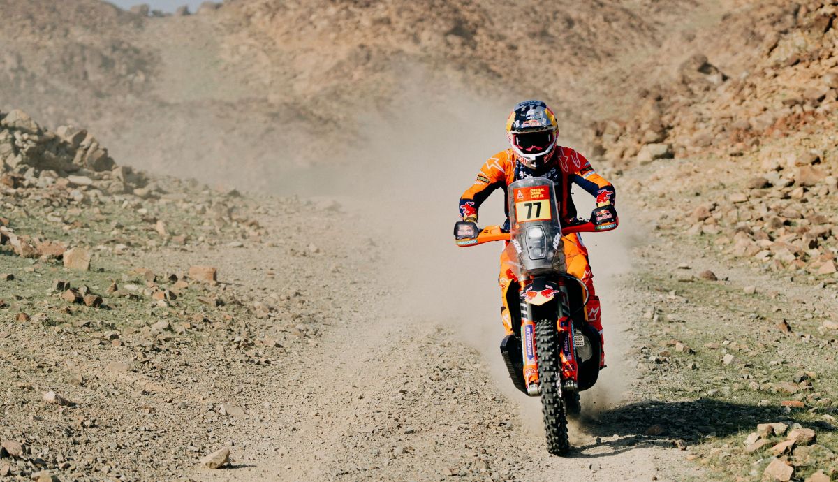 Luciano Benavides en el Dakar 2026