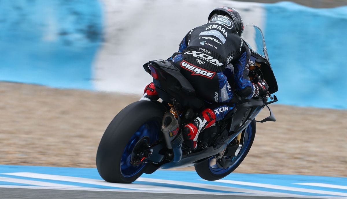 Xavi Vierge sigue progresando en su adaptación a la Yamaha