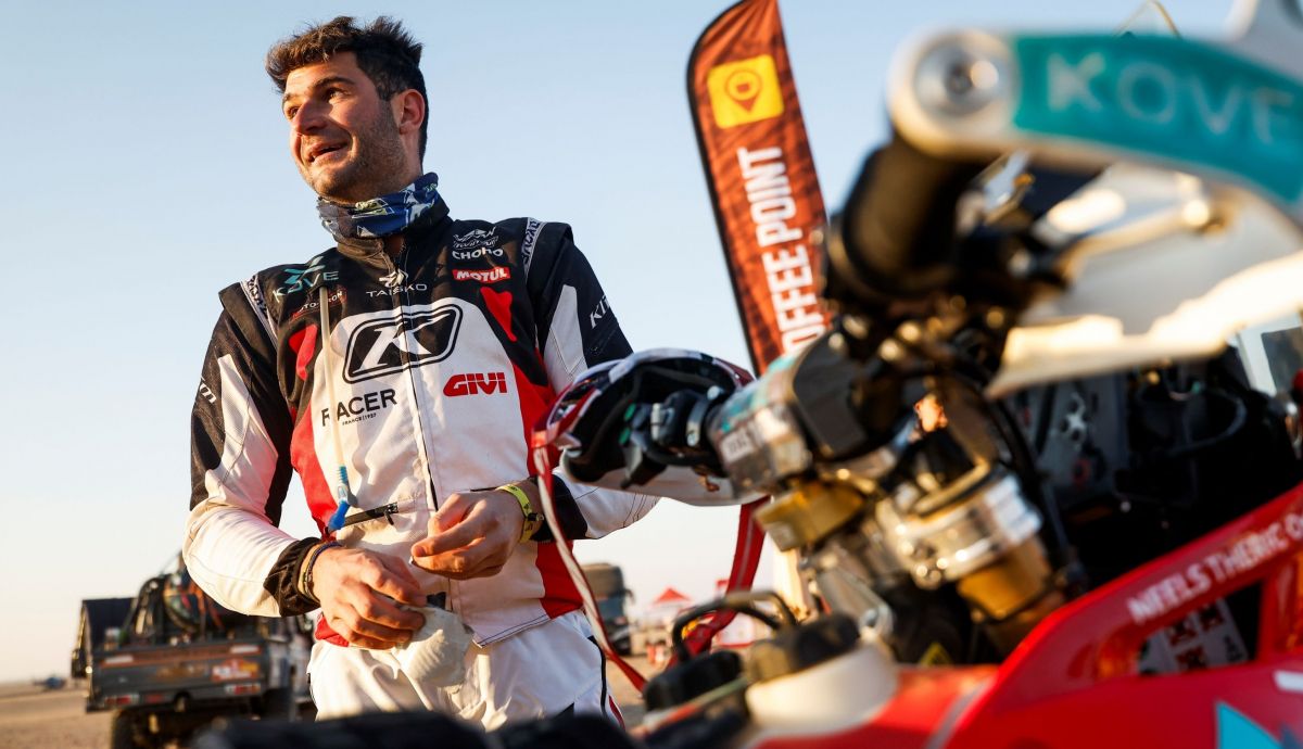 Neels Theric ha sido el piloto más destacado de Kove en el Dakar 2026