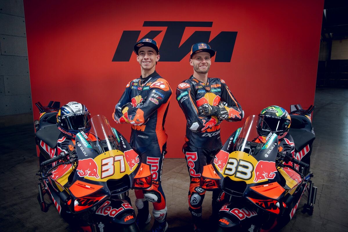 KTM RC16 Red Bull Factory Racing MotoGP 2026 Pedro Acosta Brad Binder 47