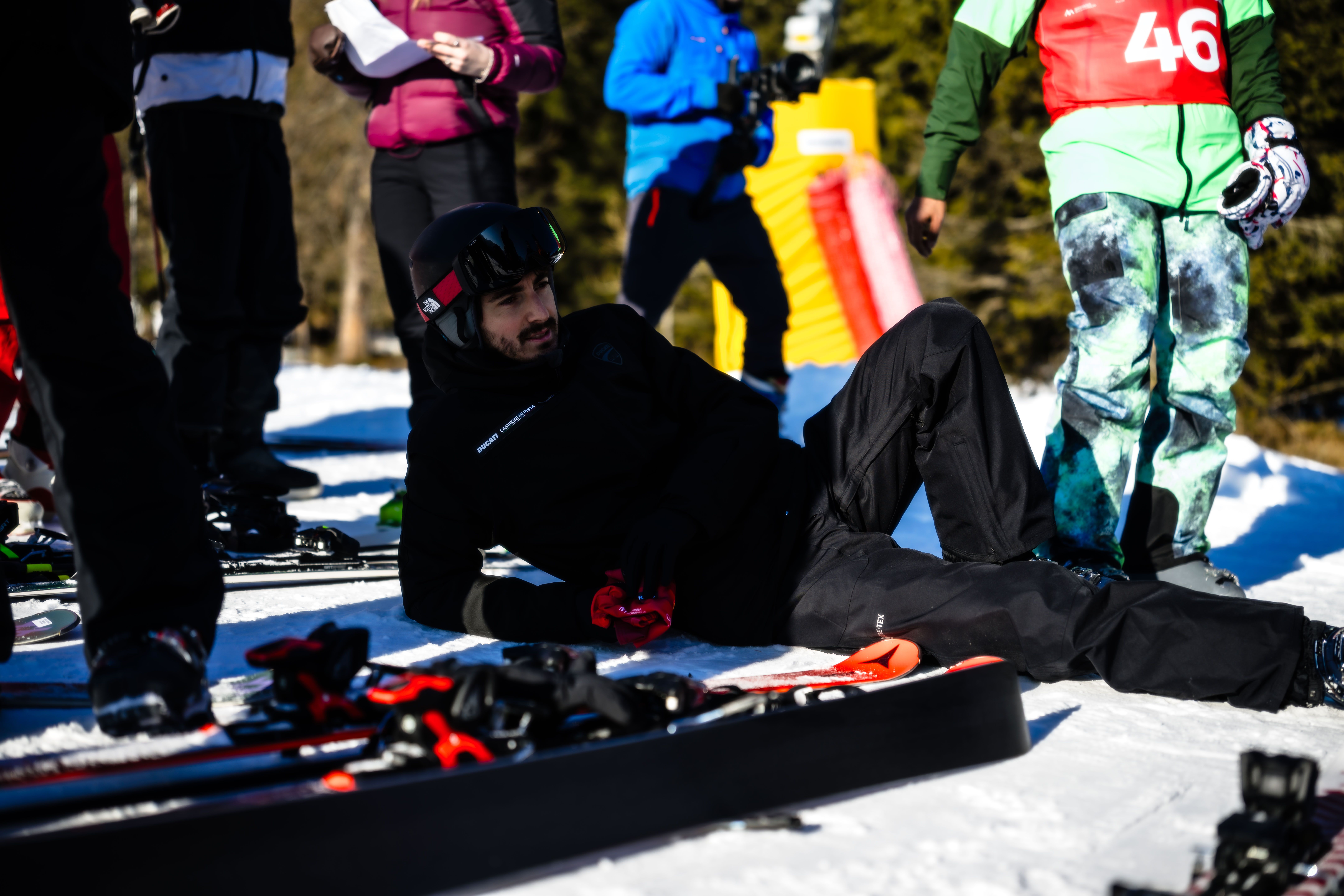 Campione in pista Ducati MotoGp Ski Race 2026