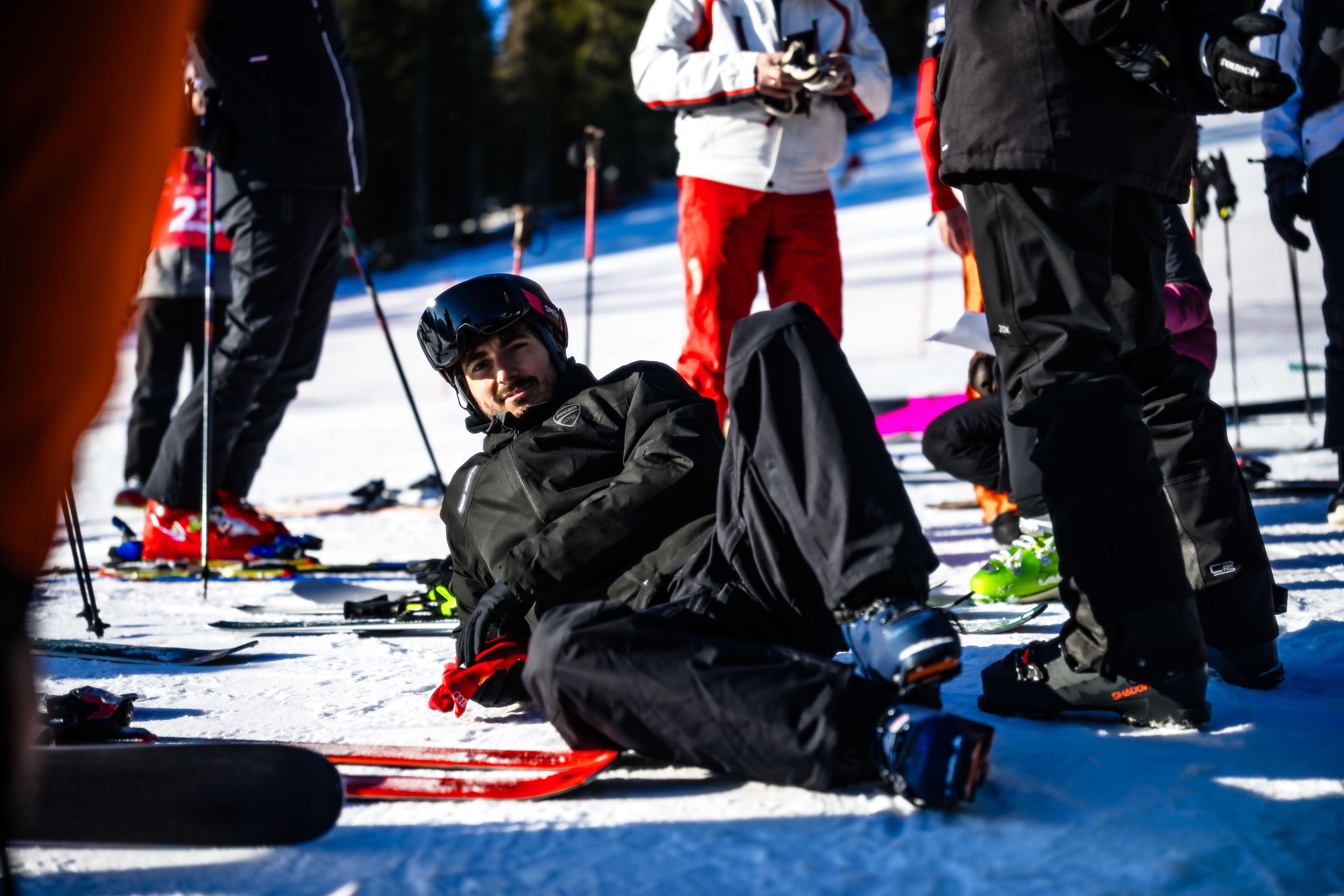 Campione in pista Ducati MotoGp Ski Race 2026