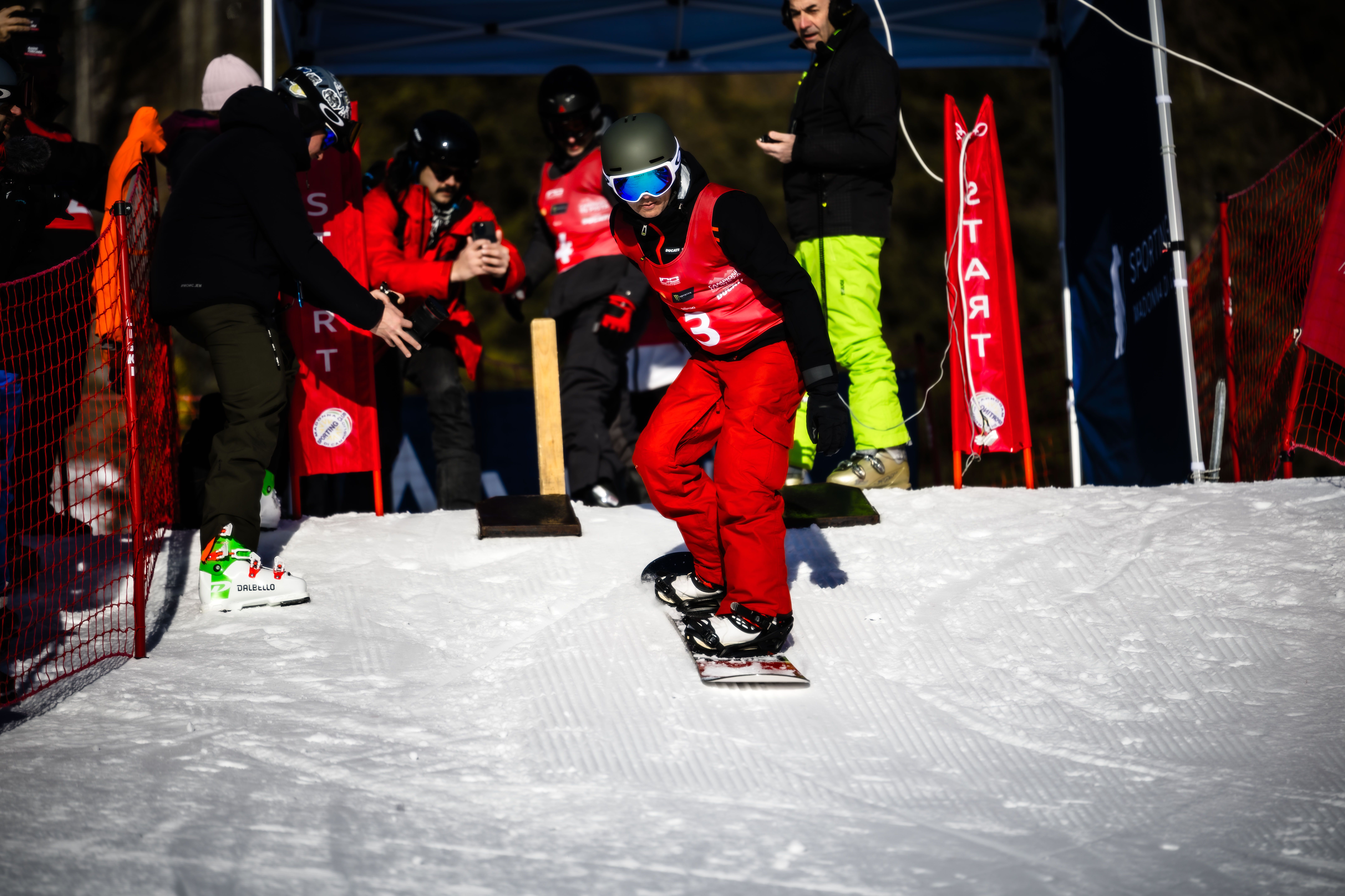 Campione in pista Ducati MotoGp Ski Race 2026